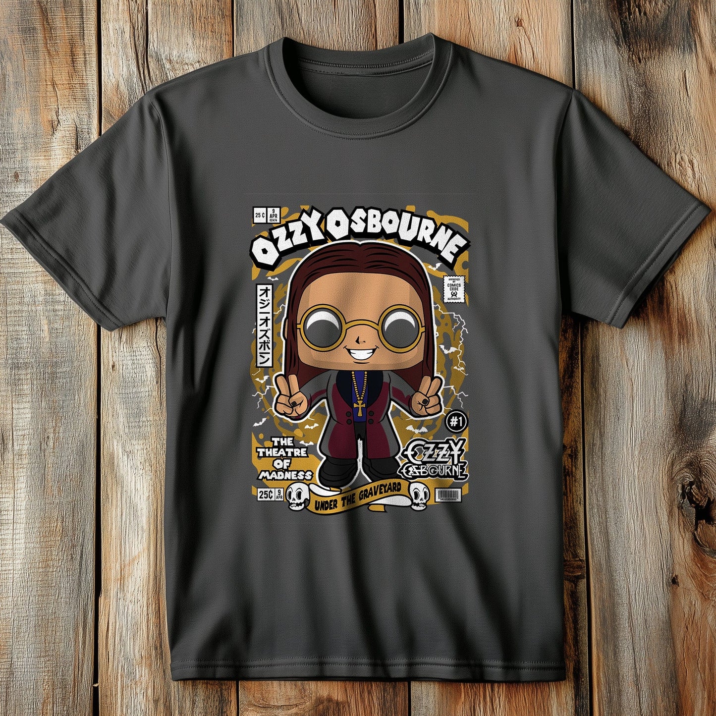 Ozzy Osbourne Cartoon T-Shirt