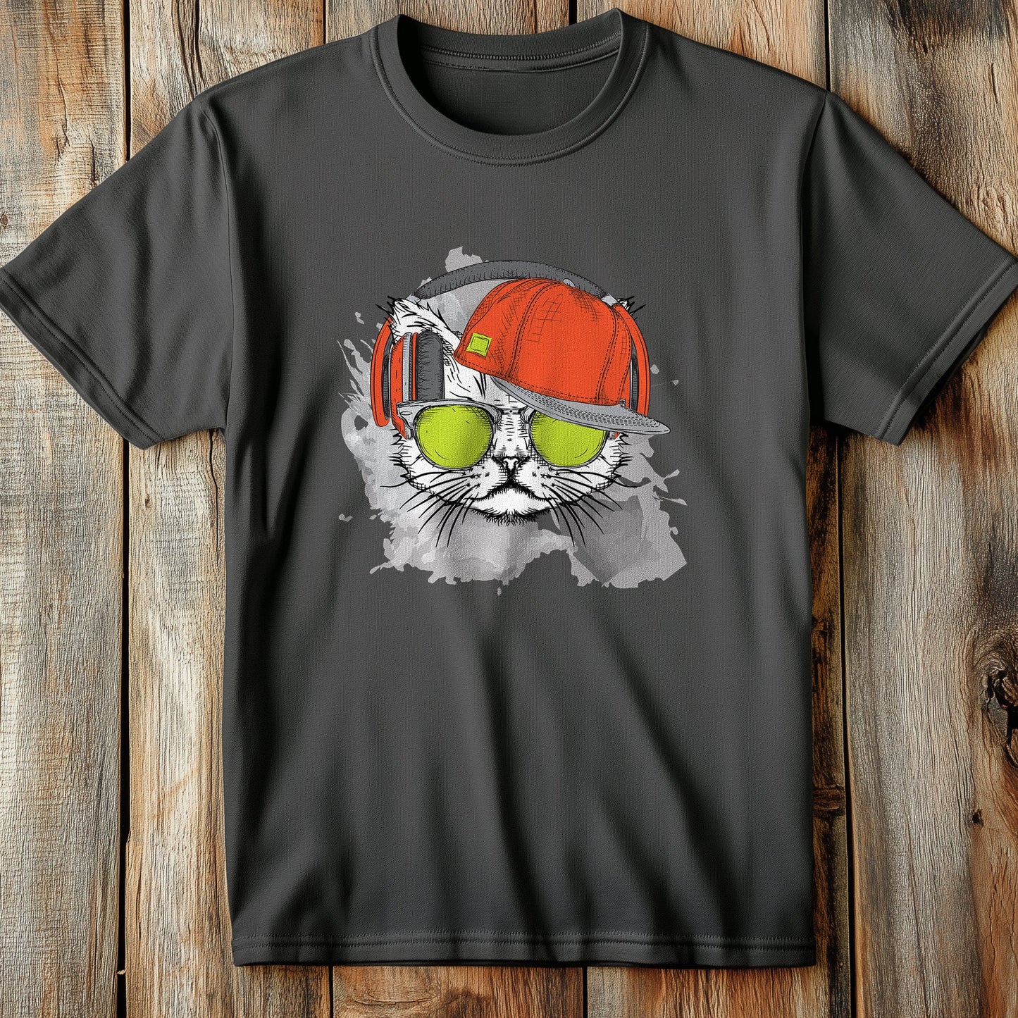 Cat Headphone T T-Shirt