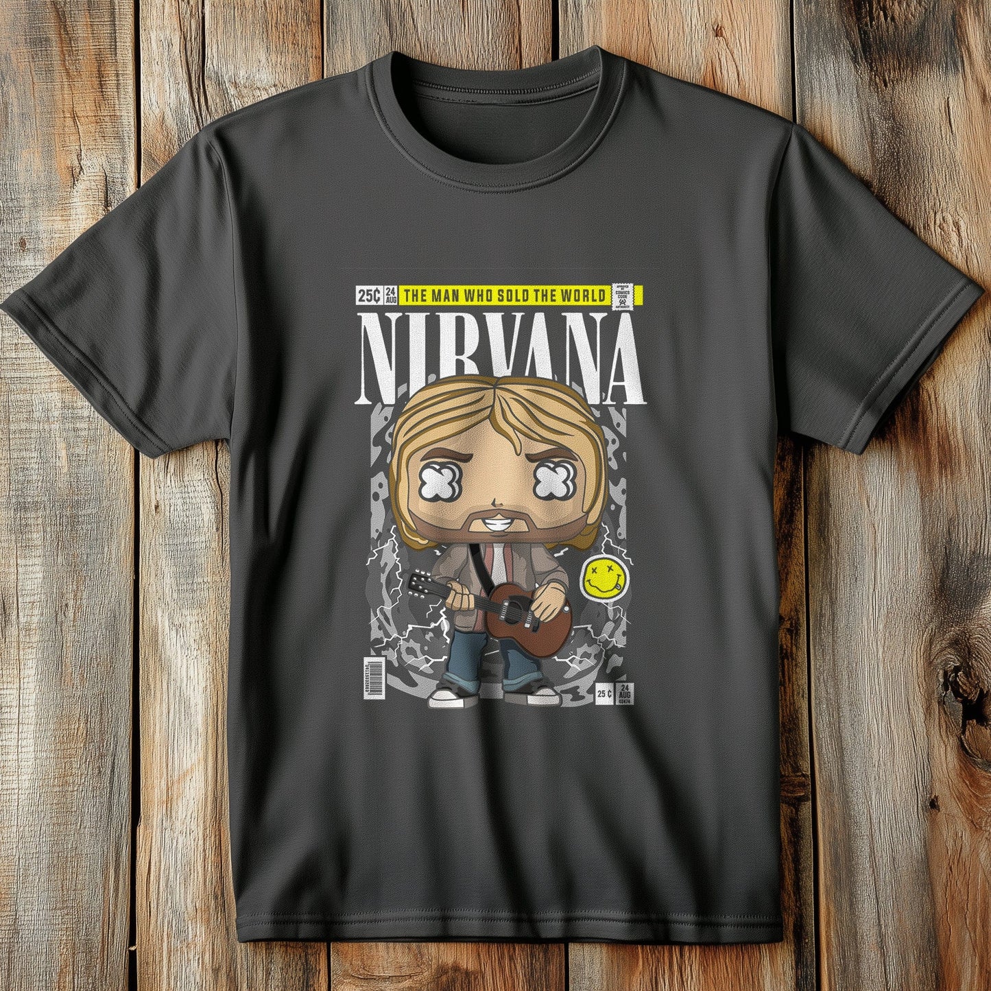 Nirvana Kurt Cobain t-shirt
