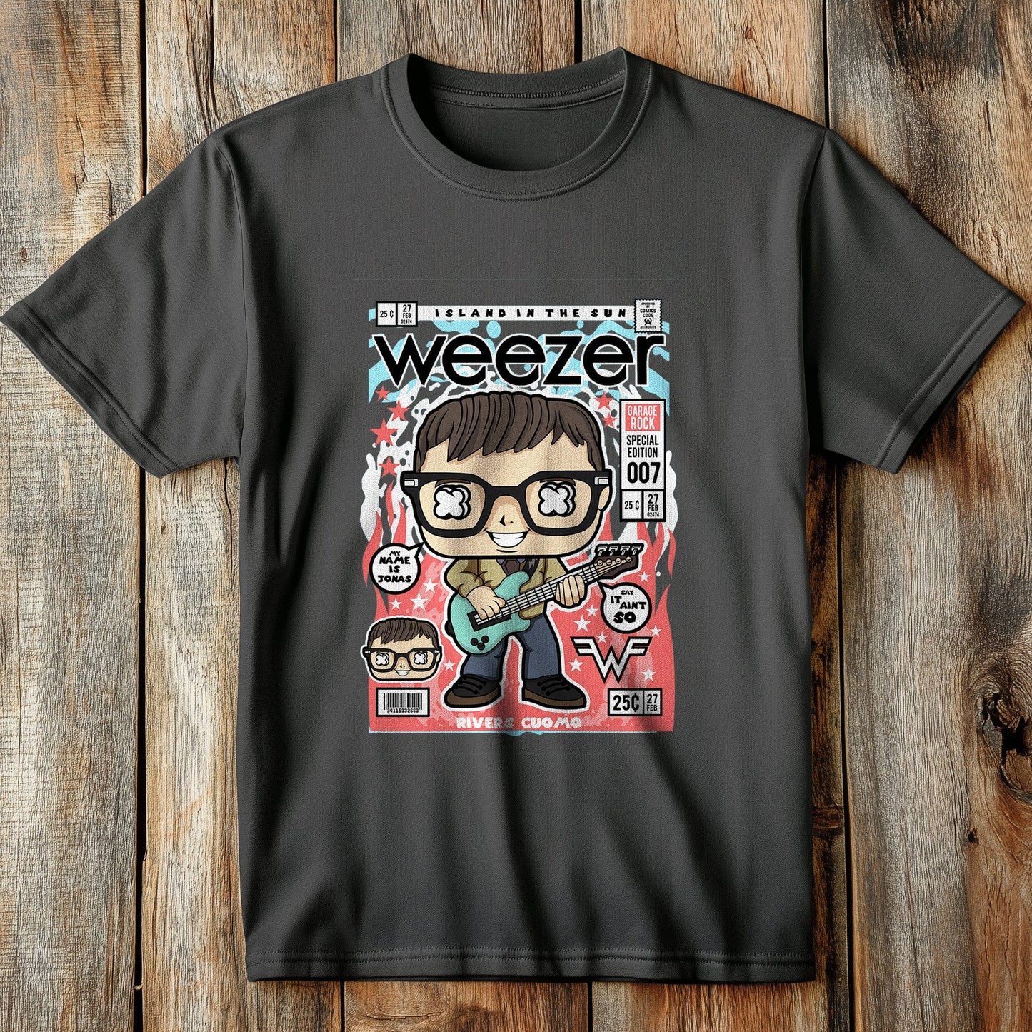 Rivers Cuomo Weezer T-shirt