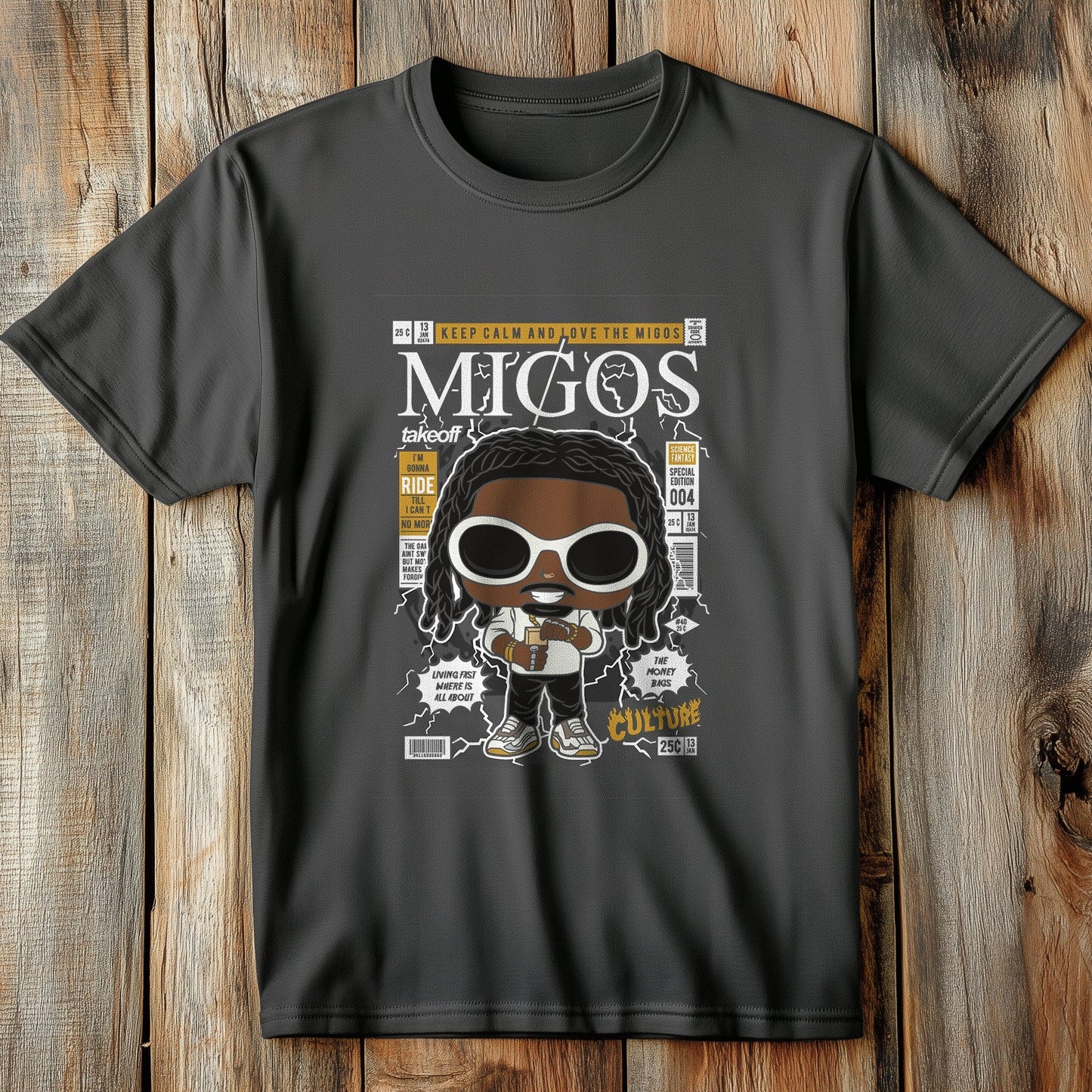 Migos Takeoff T-Shirt