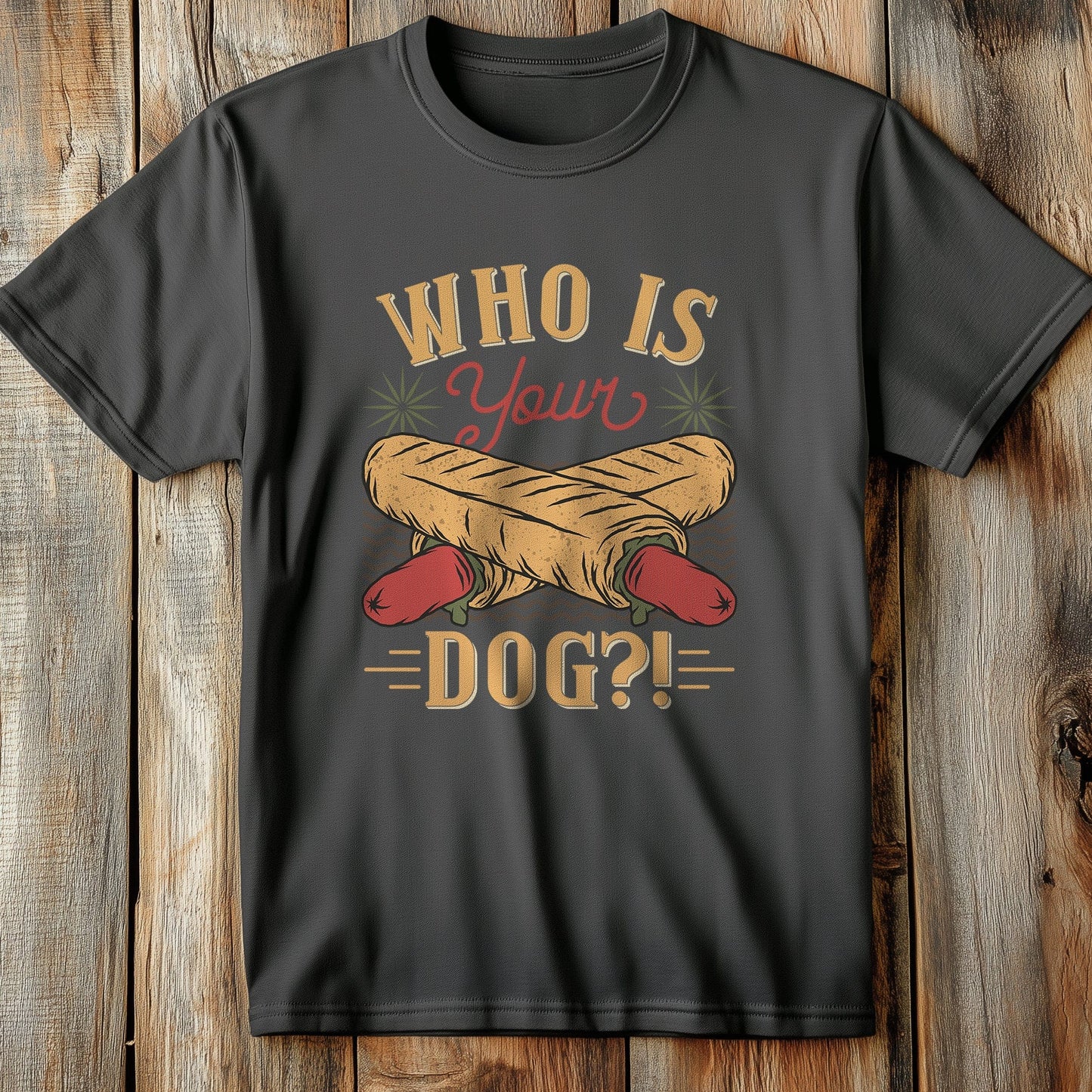 Fast-Food_8 T-shirt ‚Äì Who‚Äôs Your Dog?