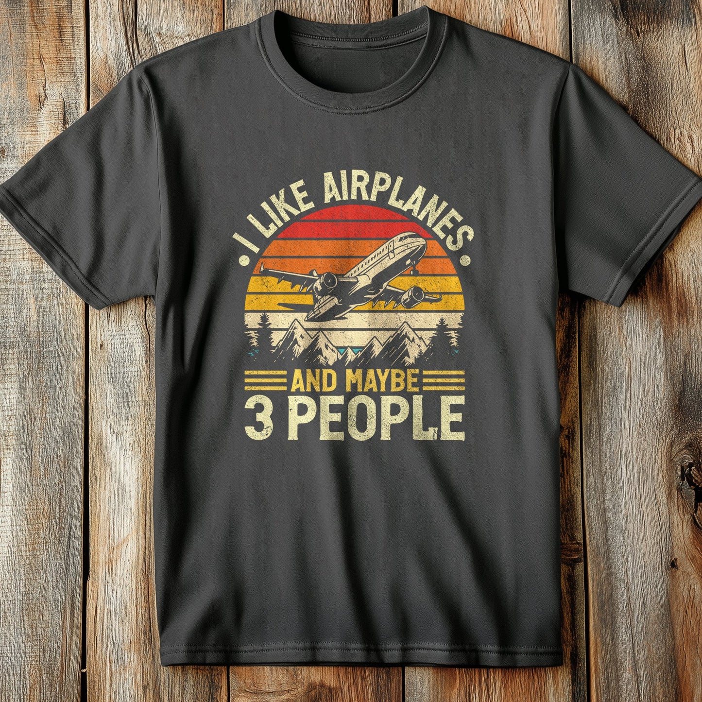 I Like Airplanes T-Shirt