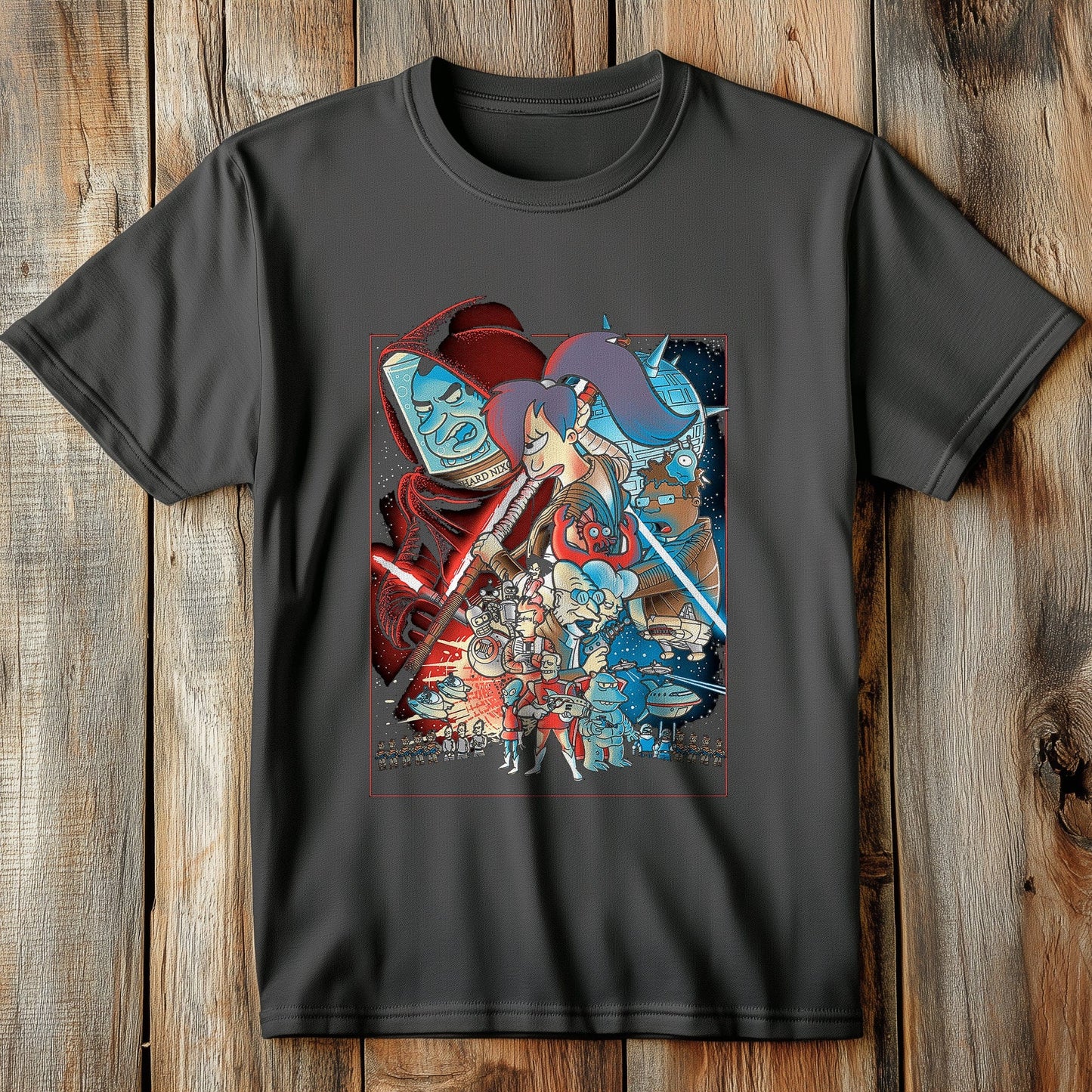 Futurama-Star-Wars Mashup T-shirt