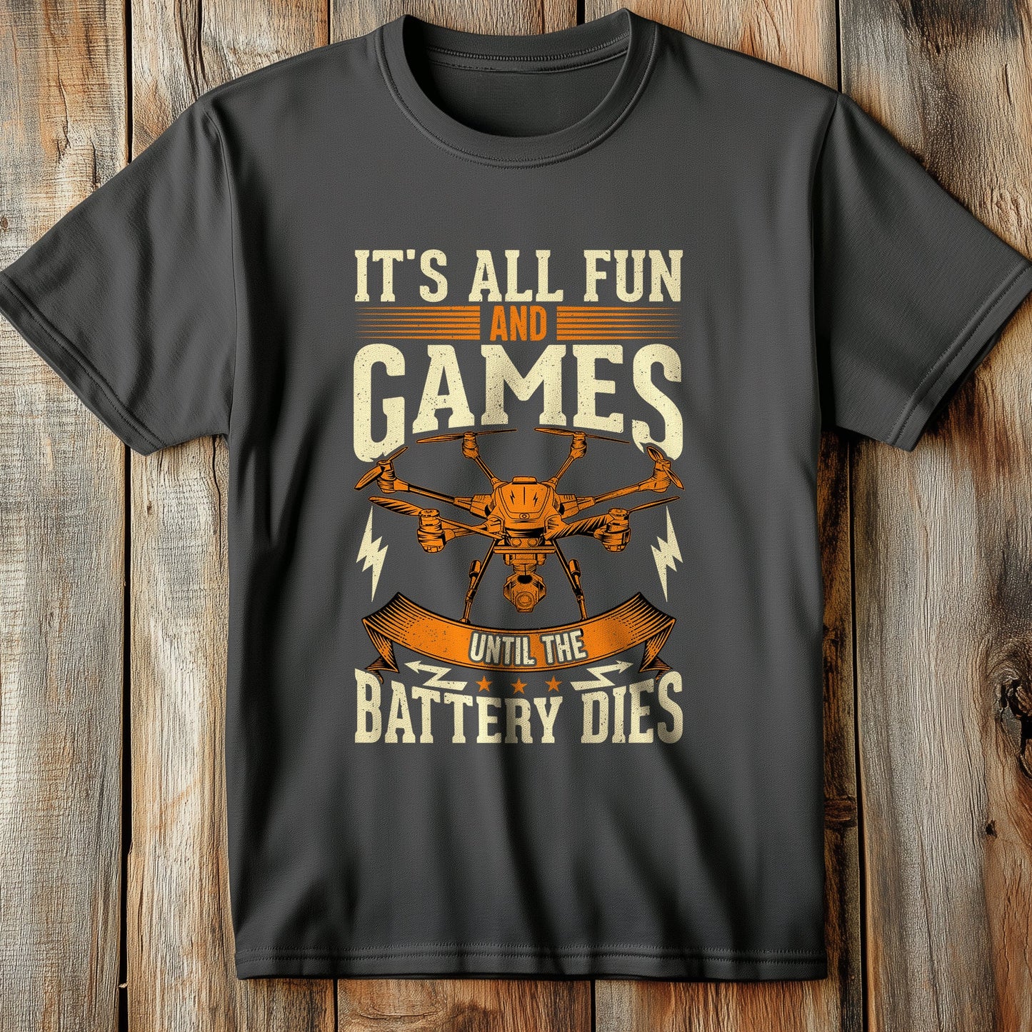 Drone Fun and T-Shirt