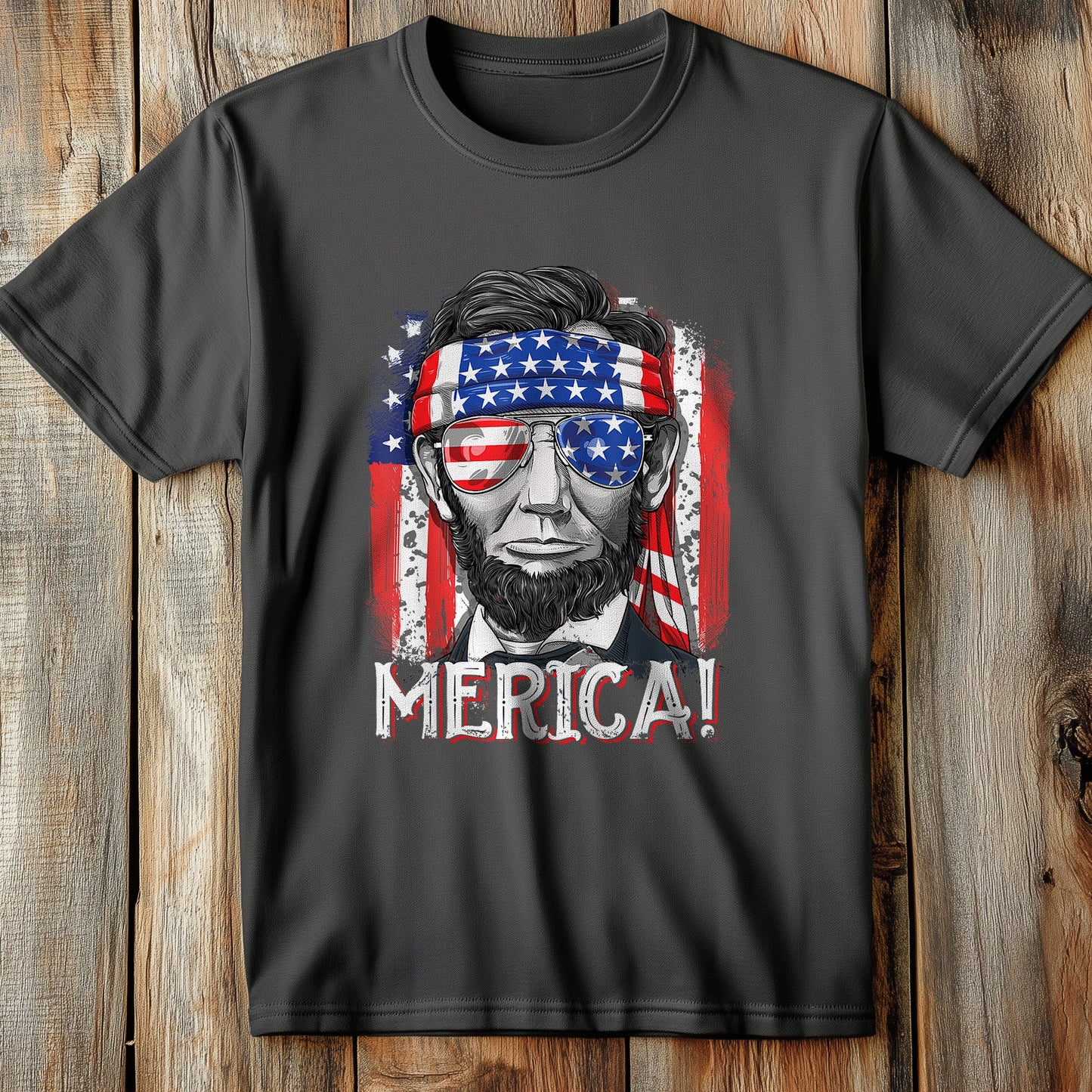 Lincoln 4Th Of T-Shirt