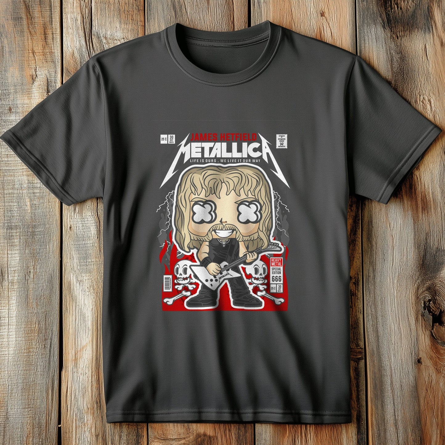 James Hetfield Metallica T-shirt