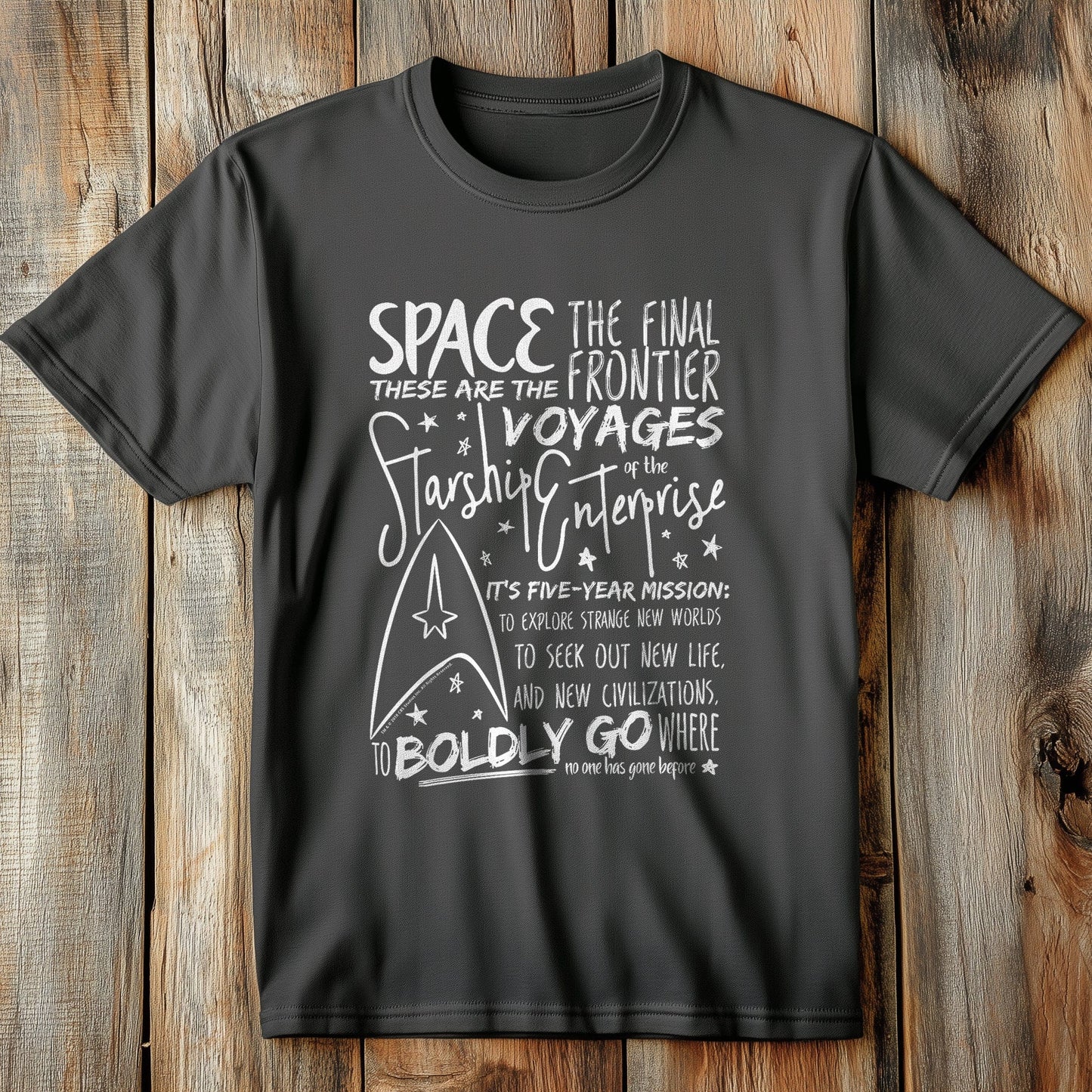 Space Oddity Final Frontier Tee