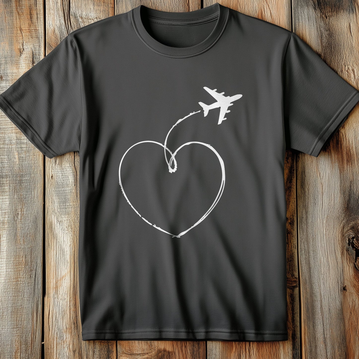 Plane Heart T-Shirt