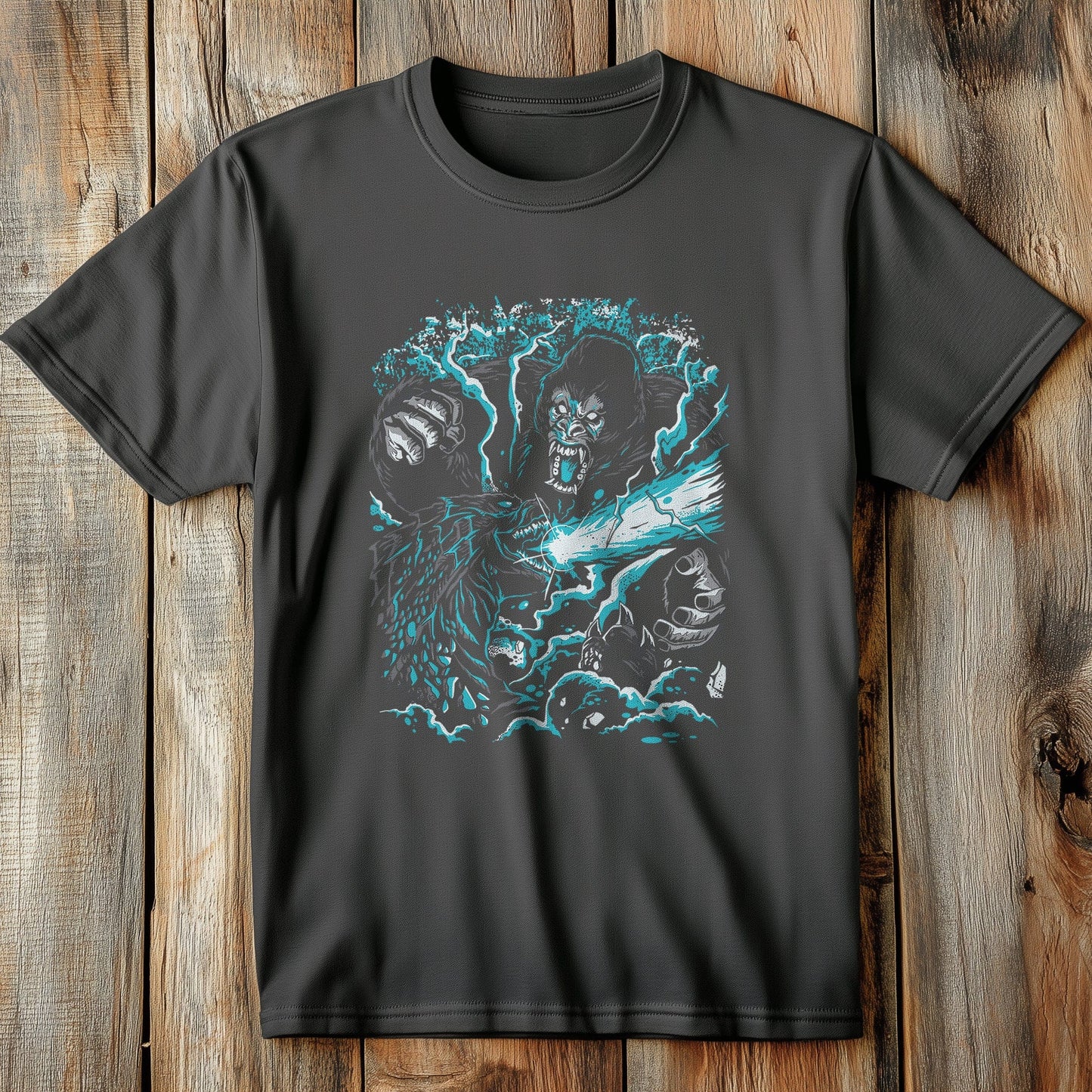 Godzilla Kong Bite t-shirt