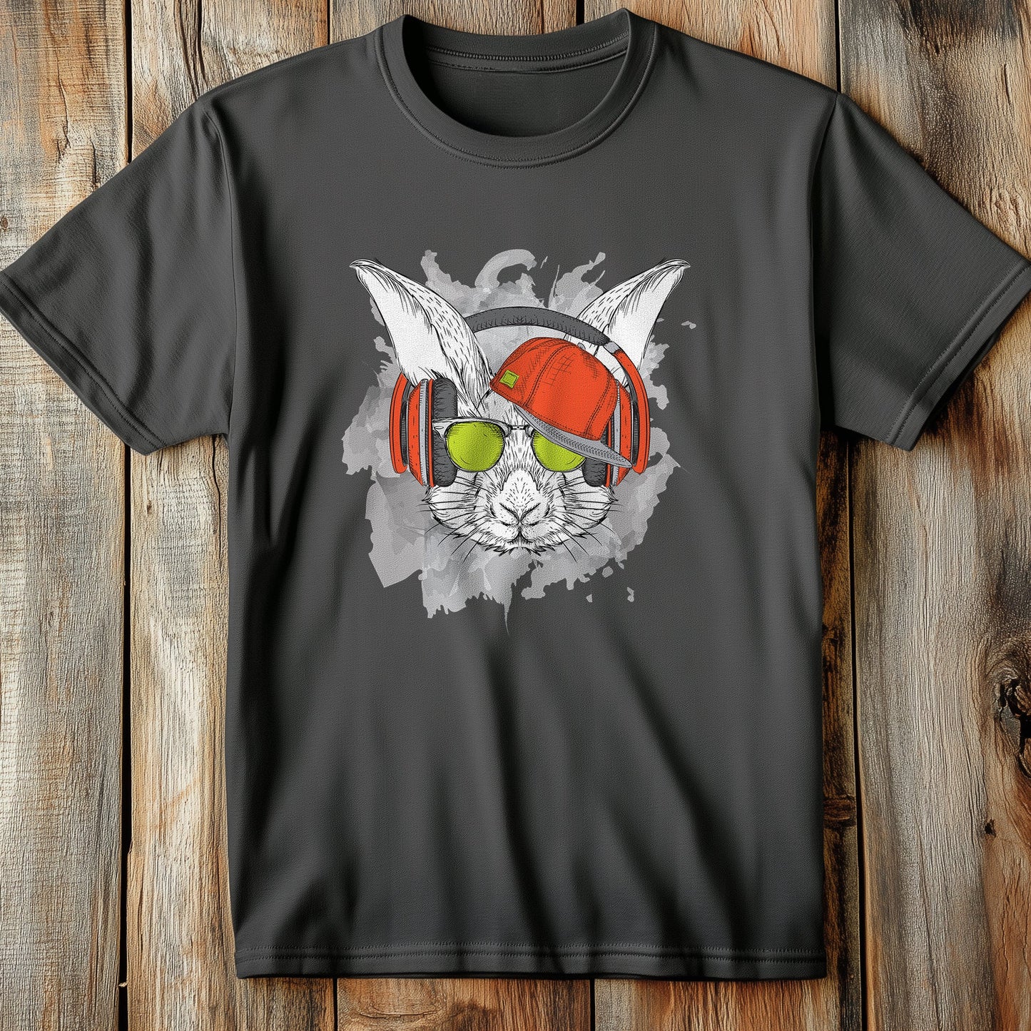 Rabbit Headphone T-Shirt