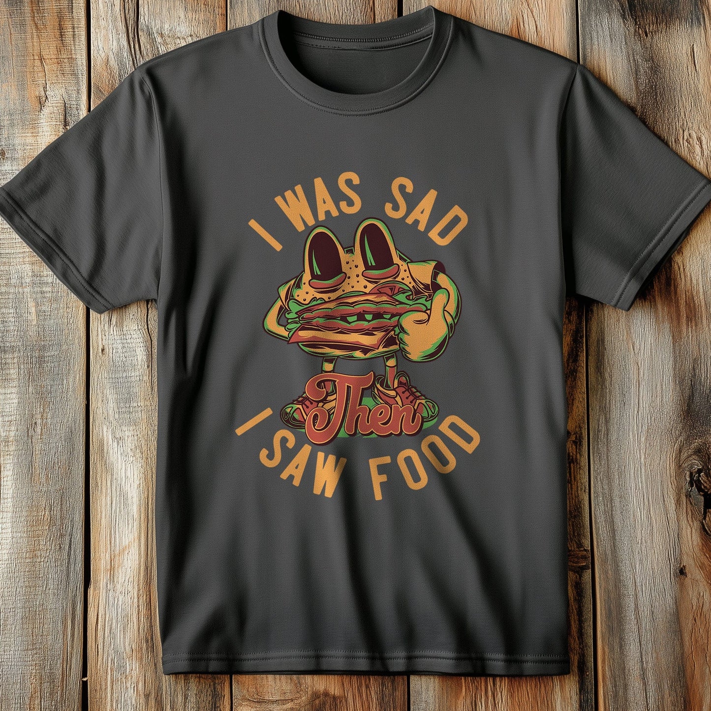 FastFood_6 T-Shirt When Sadness Meets