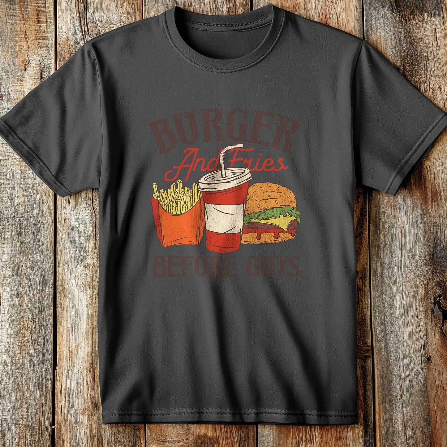 Fast Food 12 T-Shirt - Burgers Before