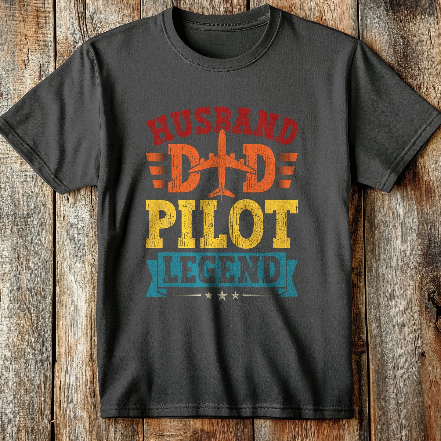 Husband Dad Pilot T-Shirt