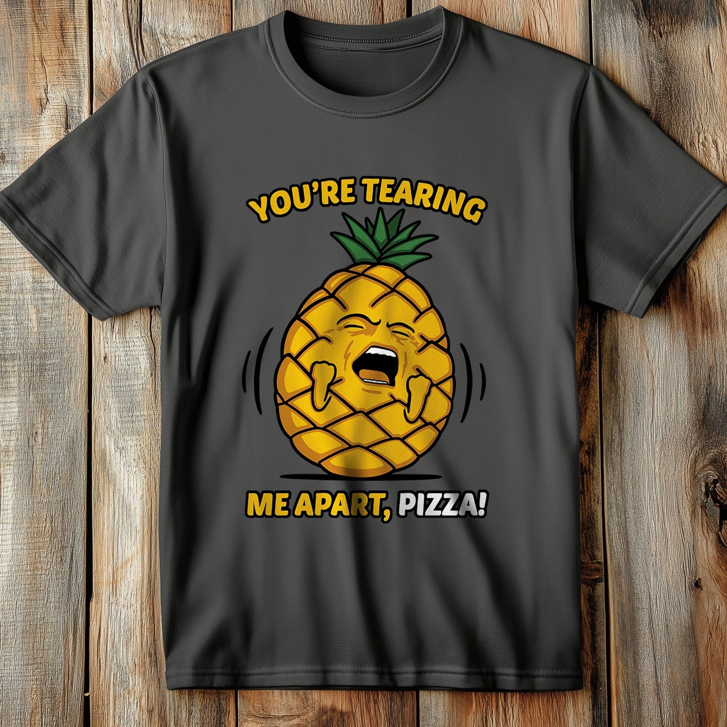 Tearing Me Apart Pizza t-shirt