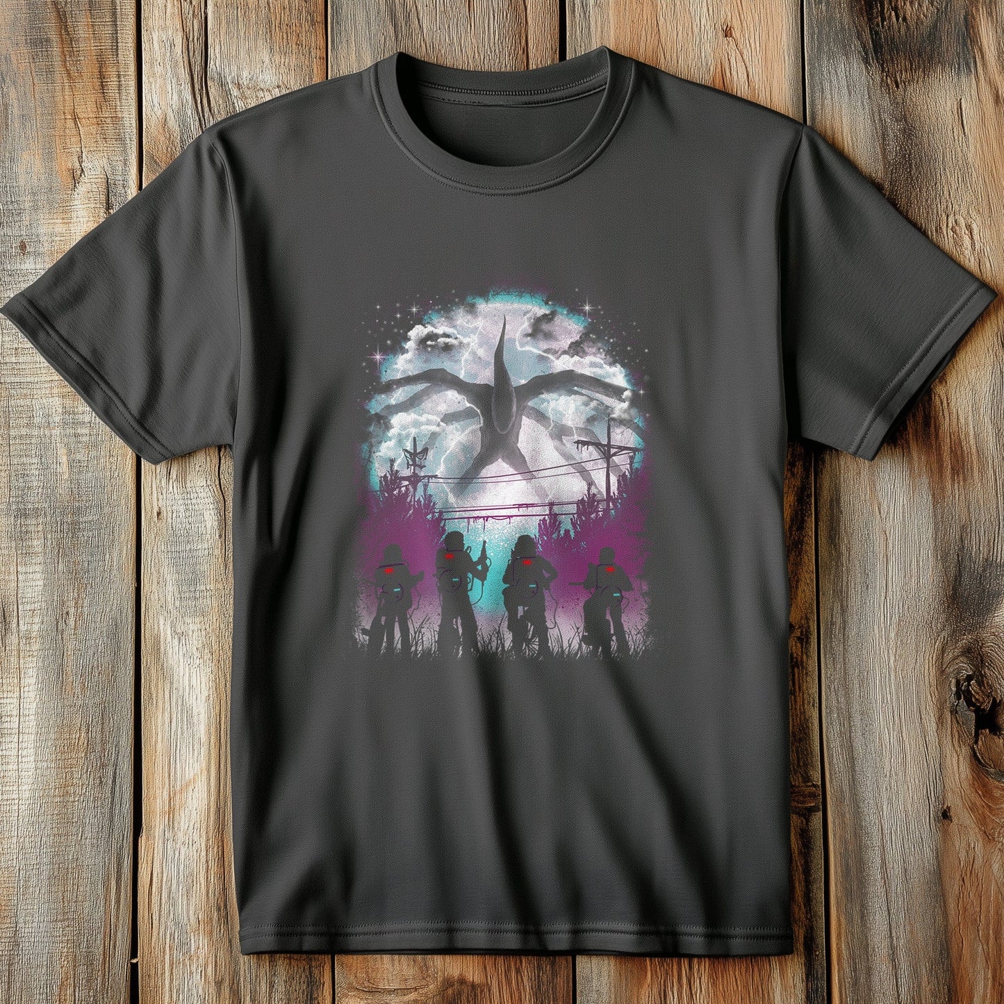 Stranger Things Ghostbusters Mashup T-shirt