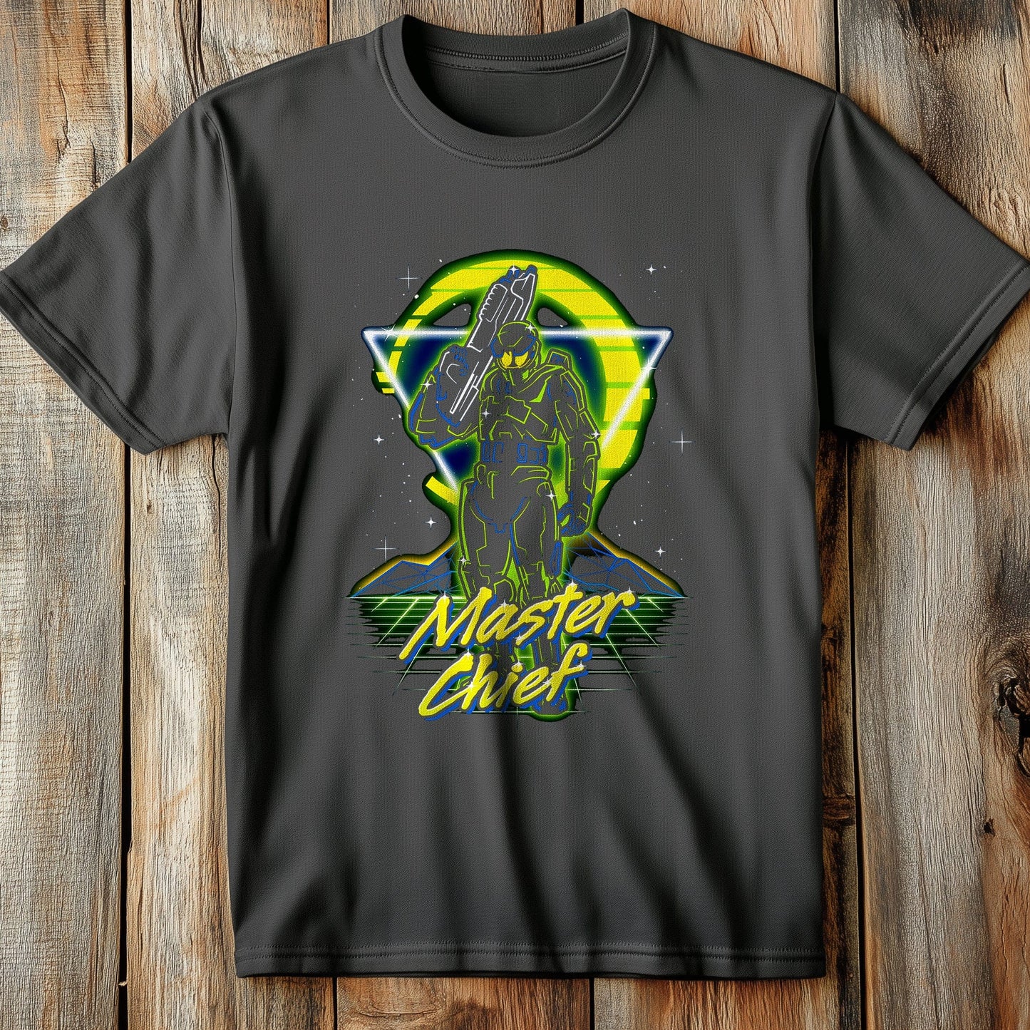 Master Chief Retro Neon T-shirt