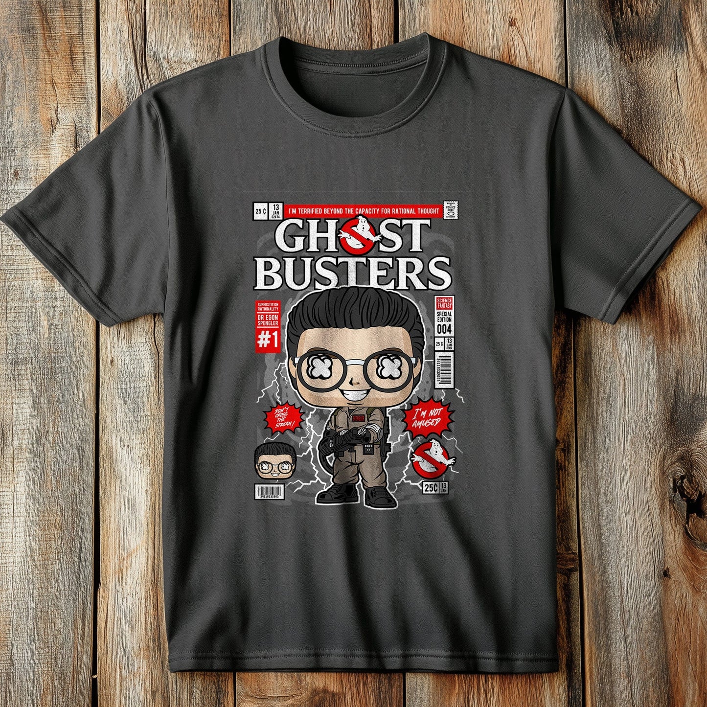 Dr. Egon Spengler Ghostbusters T-Shirt