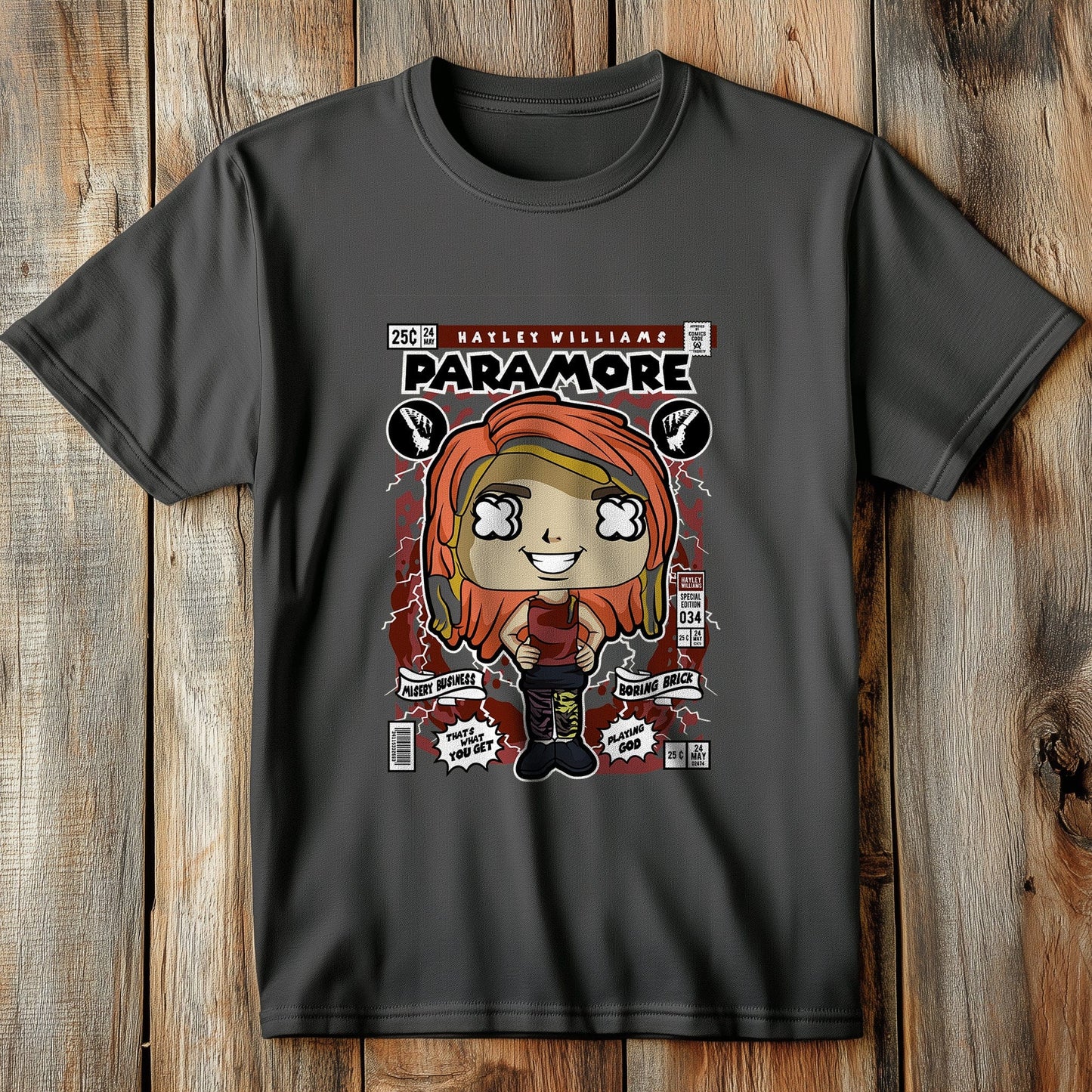 Paramore Hayley Williams Tribute T-shirt
