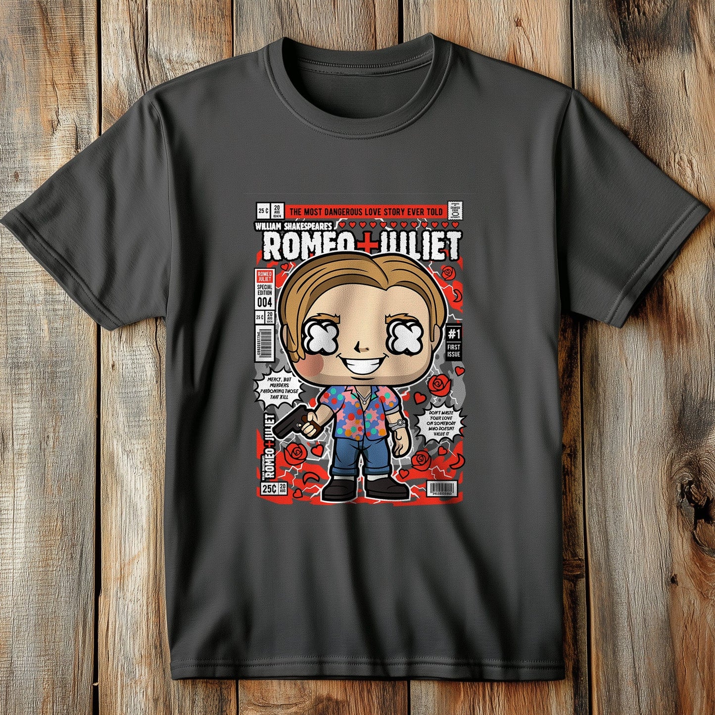 Romeo and Juliet Comic Edition T-shirt