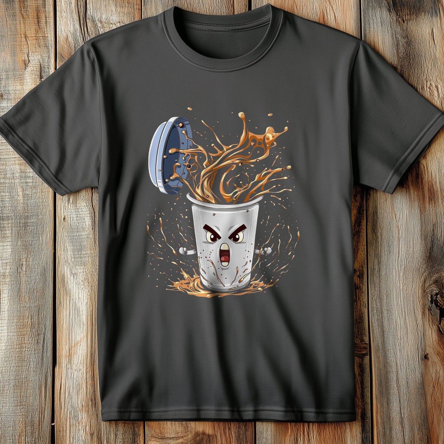 Angry Kawaii Coffee T-Shirt