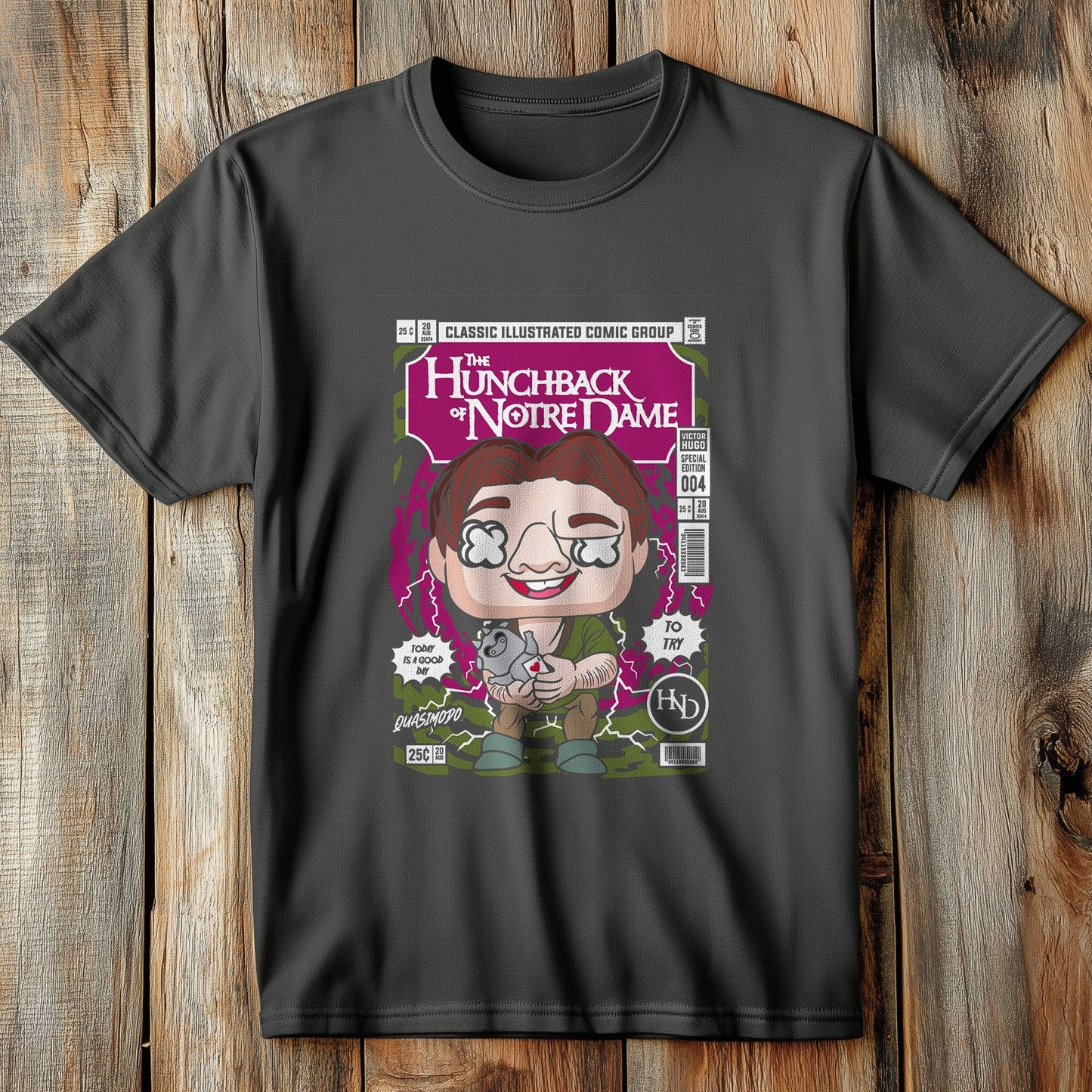 Quasimodo‚Äôs Hilarious Hunchback T-shirt