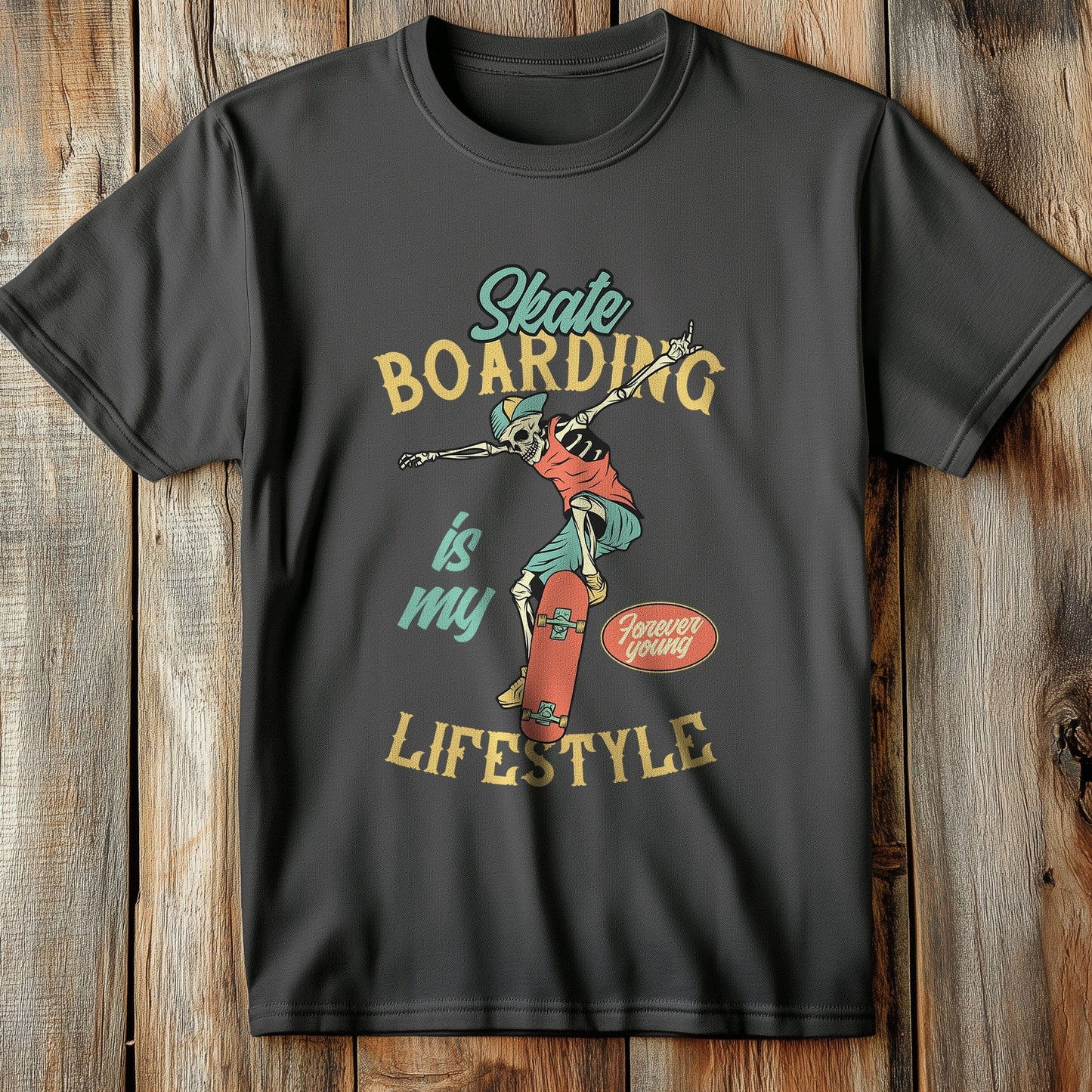 Skateboard_8 T-Shirt - Ride the Fun