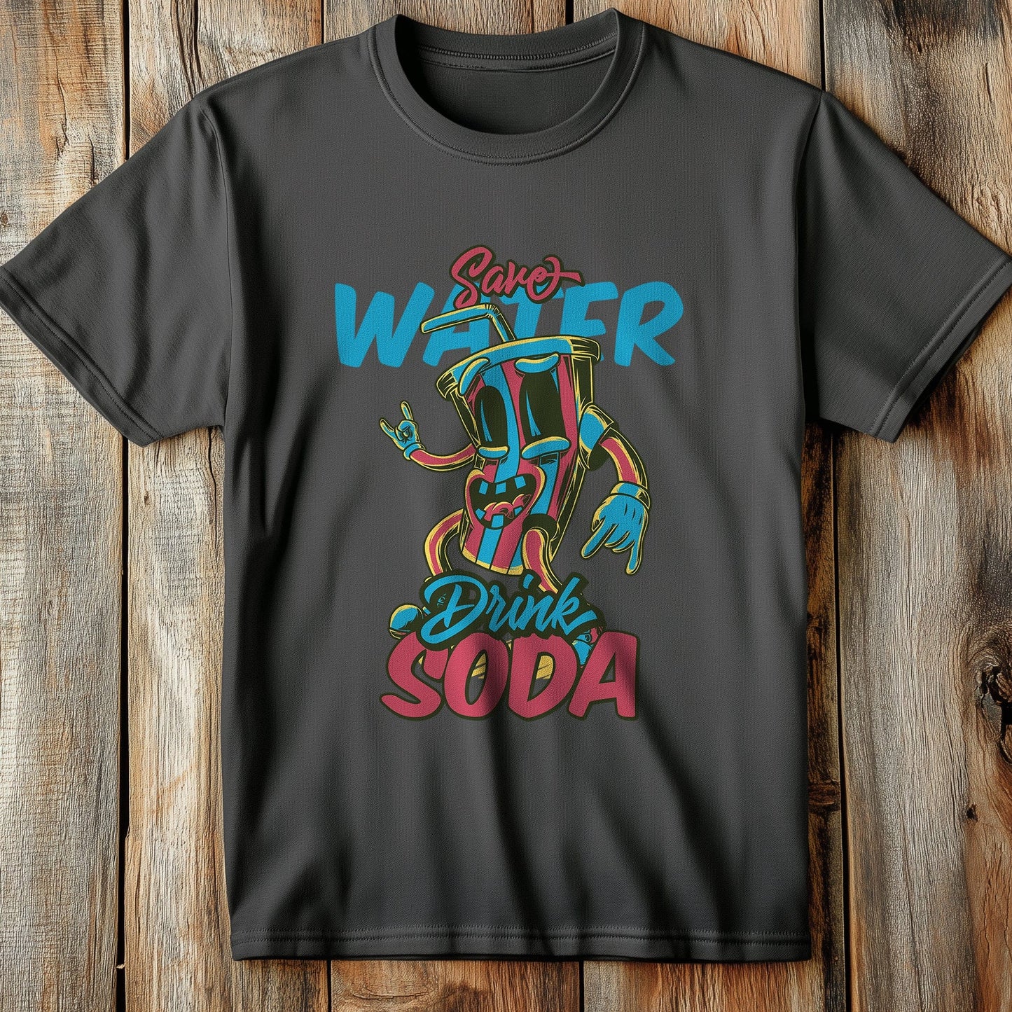 Fast Food Frenzy T-shirt - Quench Your