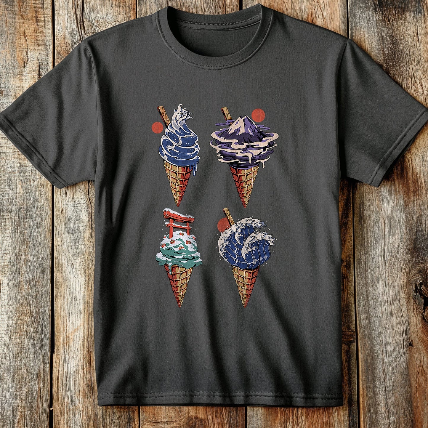 Japanese Ice Cream Delight T-shirt