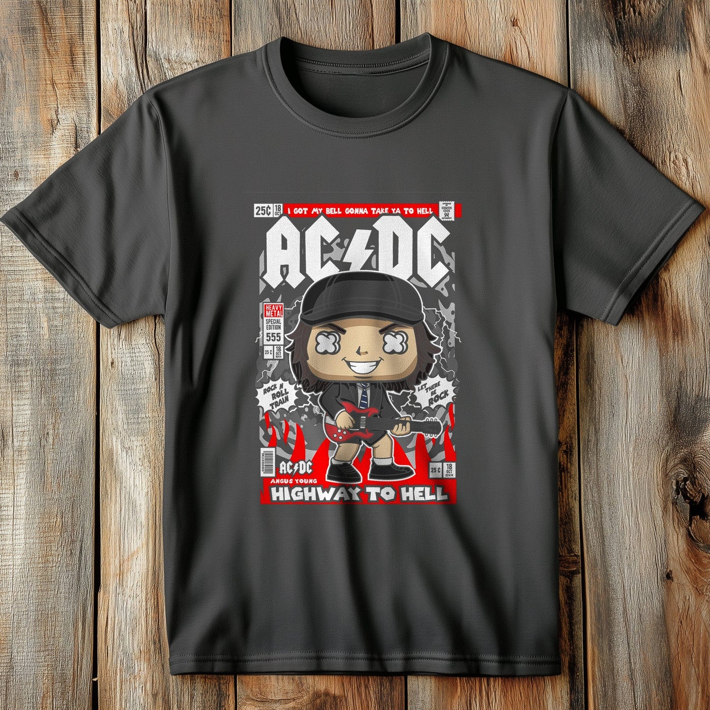 AC/DC Angus Young T-shirt