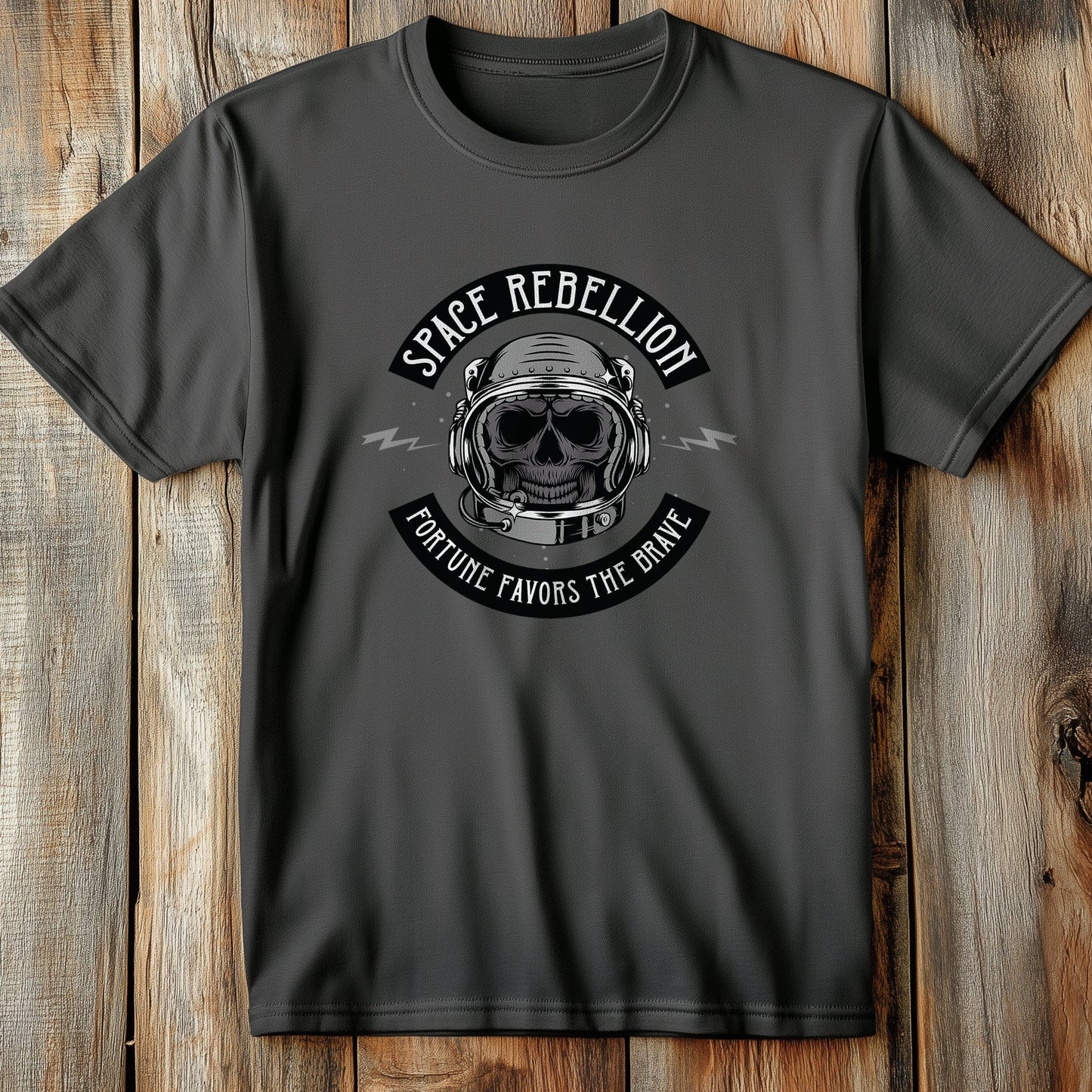 OuterSpaceFont_11 Skull T-shirt