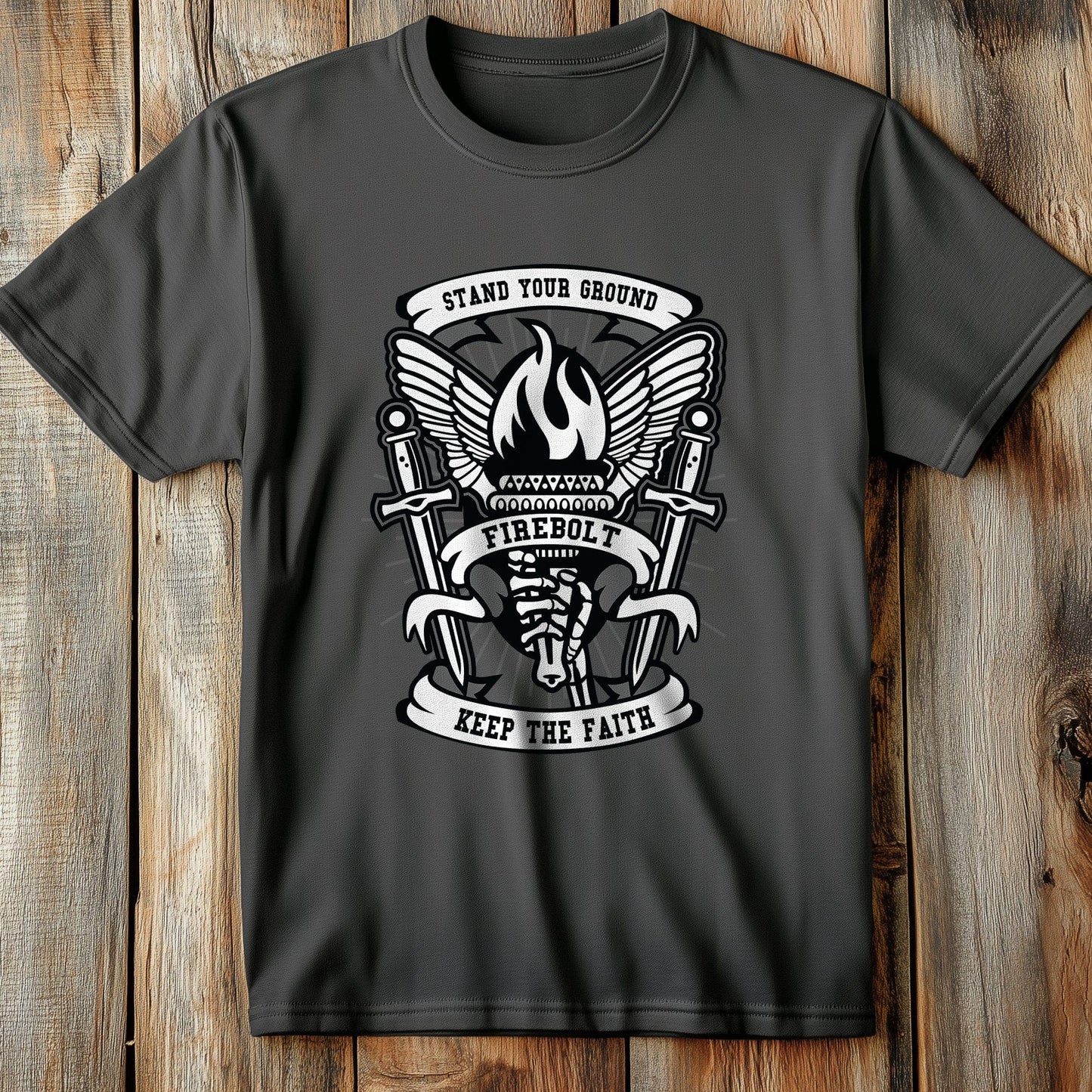 Torch T-shirt - Light Up Your Day with