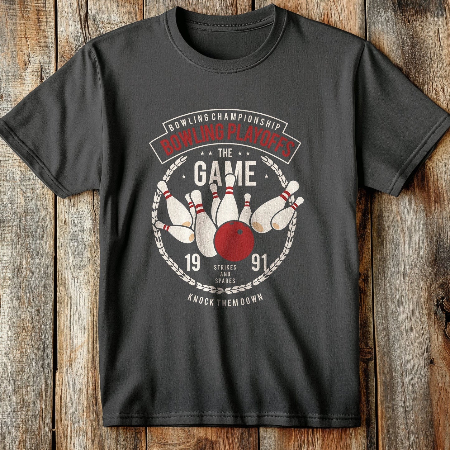 Bowling Playoffs t-shirt