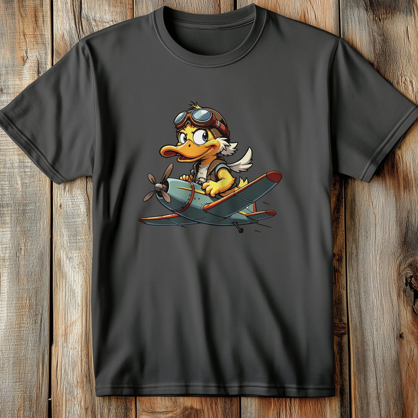 Angry Fly Duck - T-Shirt
