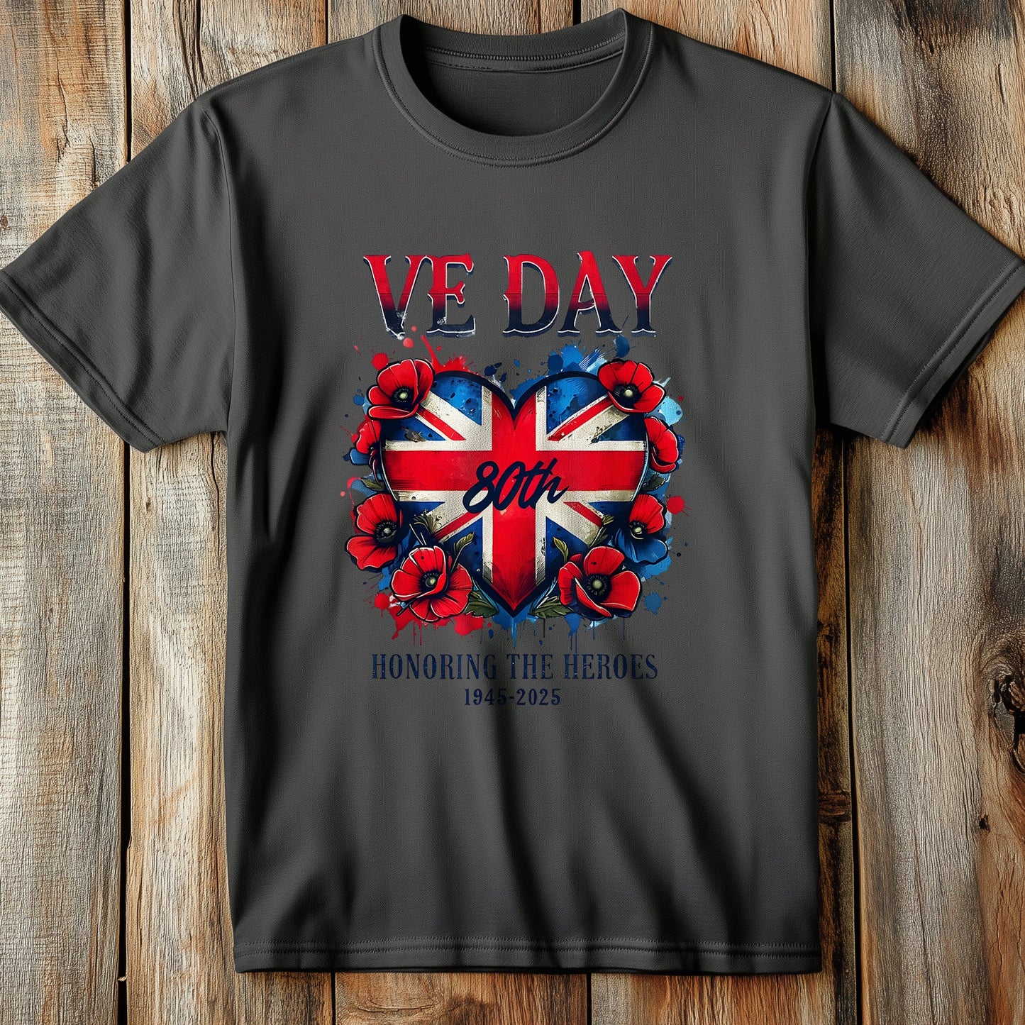 Ve Day Uk 80Th T-Shirt Style002