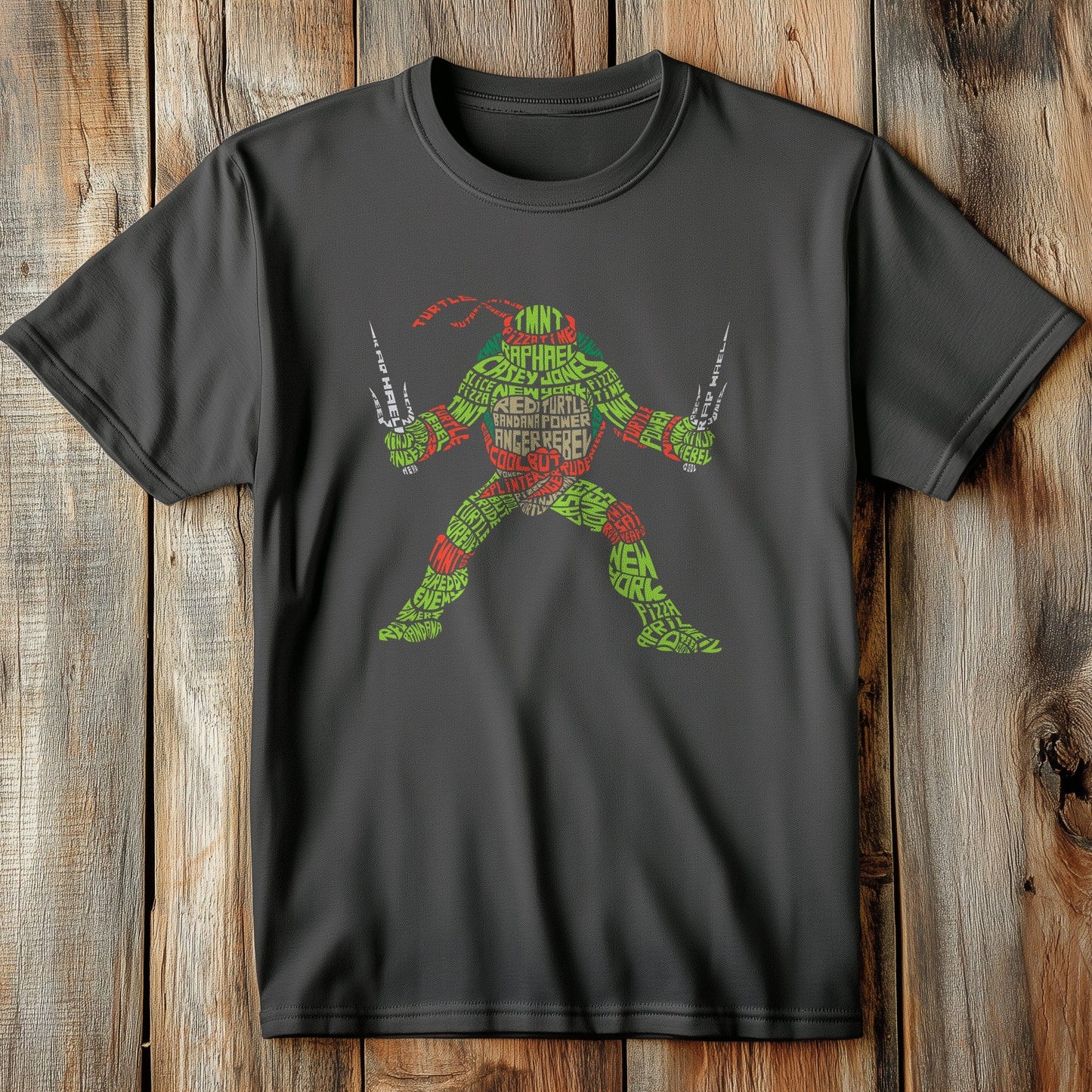 Ninja Turtle Text T-shirt
