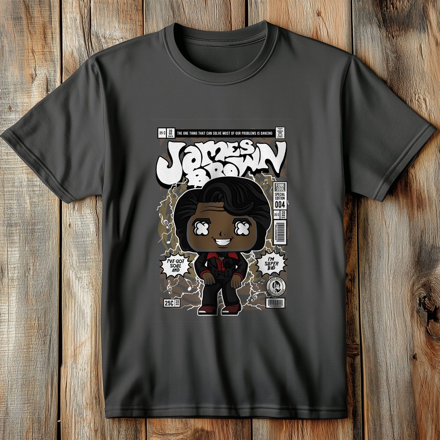 James Brown T-shirt - Funky