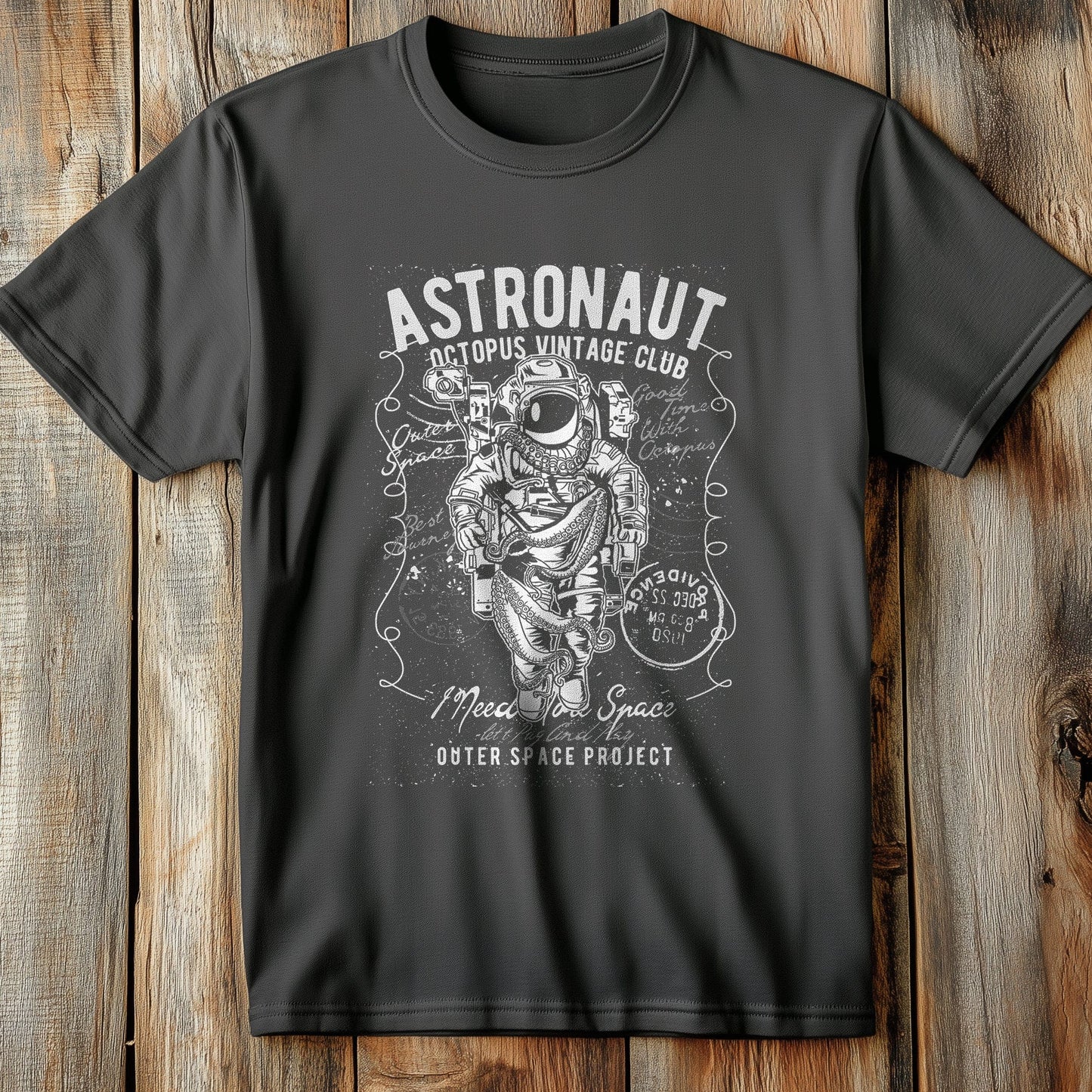 Astronaut Octopus T-shirt