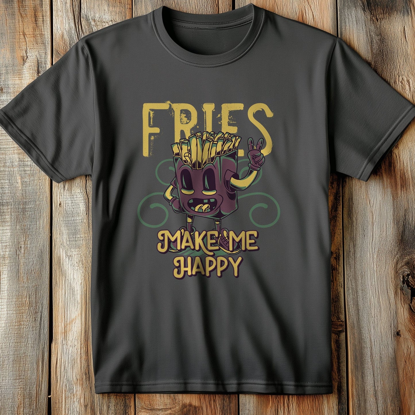 Fast Food 4 Happiness T-shirt - Fries