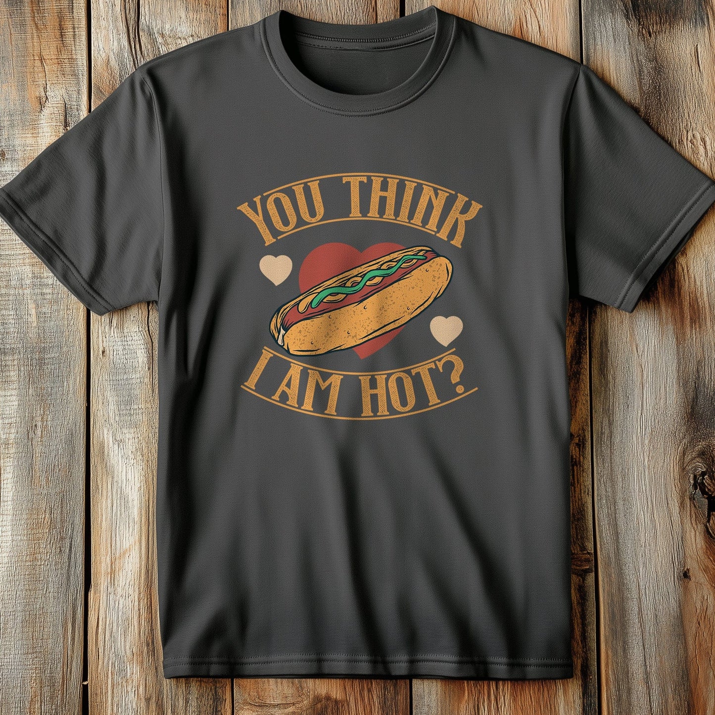 Hot Dog & Confidence Boos T-shirt You