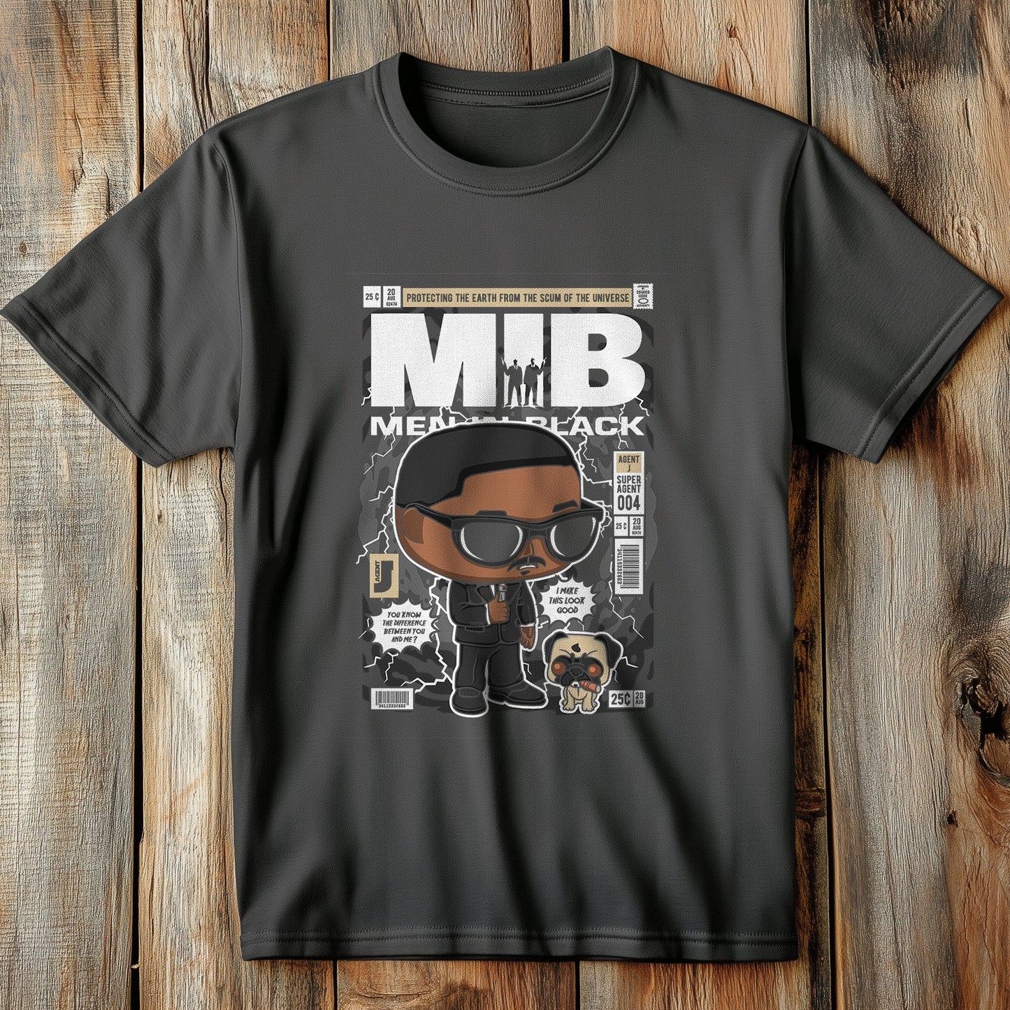 Men In Black T-Shirt