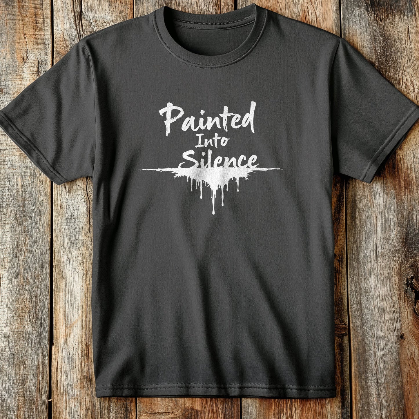 Painted In To T-Shirt