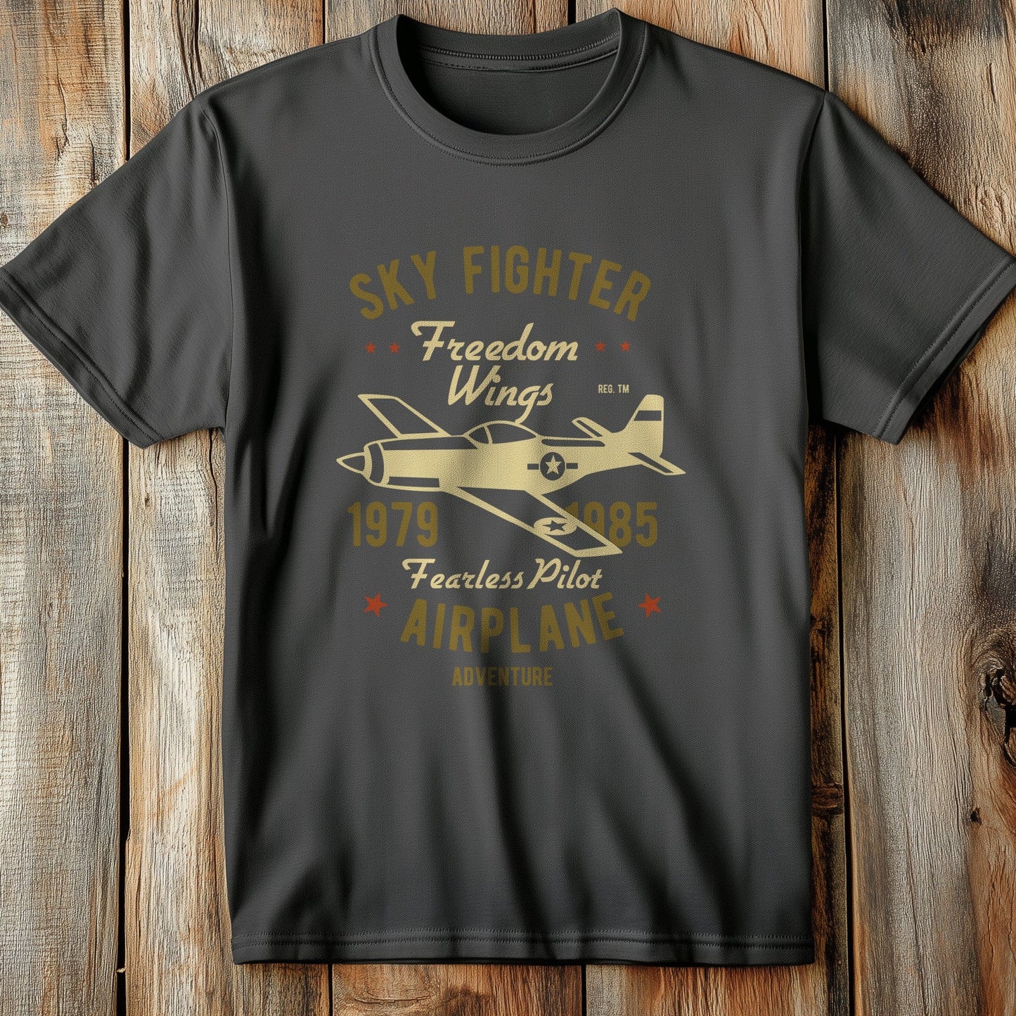 Sky Fighter Fearless Pilot T-Shirt