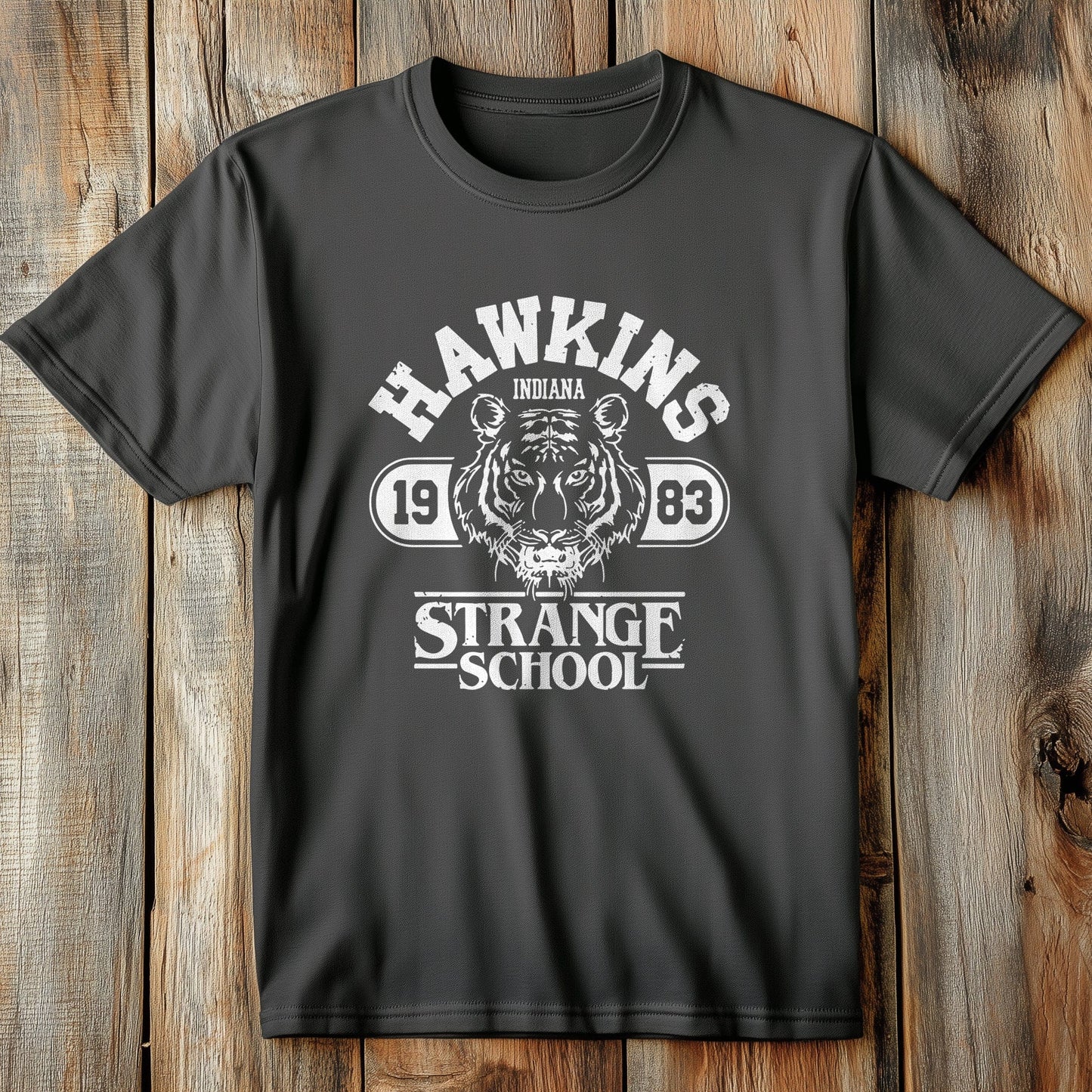 Hawkins School Tiger T-Shirt