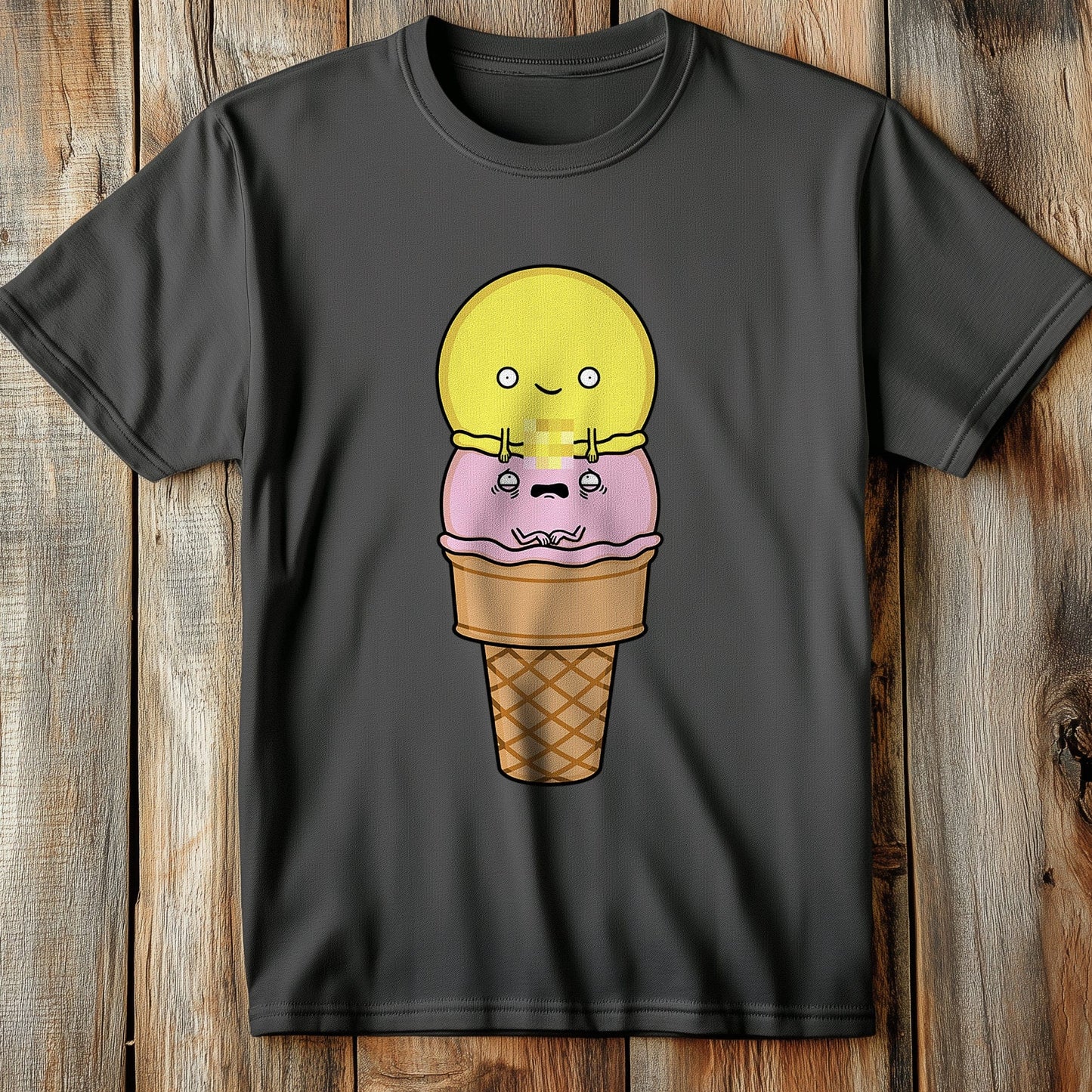 2 Balls Ice Cream T-Shirt