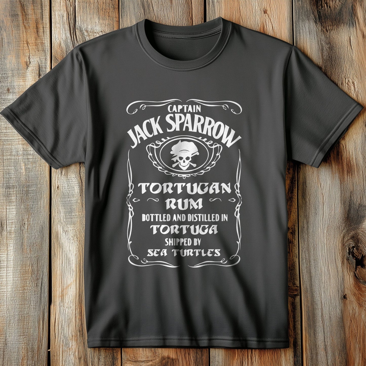 Captain Jack Pirate Tortuga Rum T-shirt
