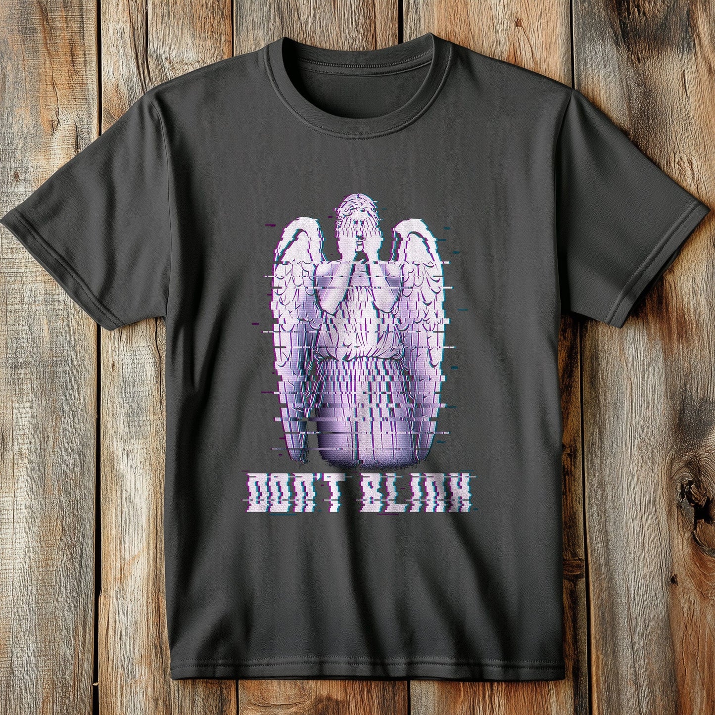 Glitch Angel T-Shirt ‚Äì Pixelated