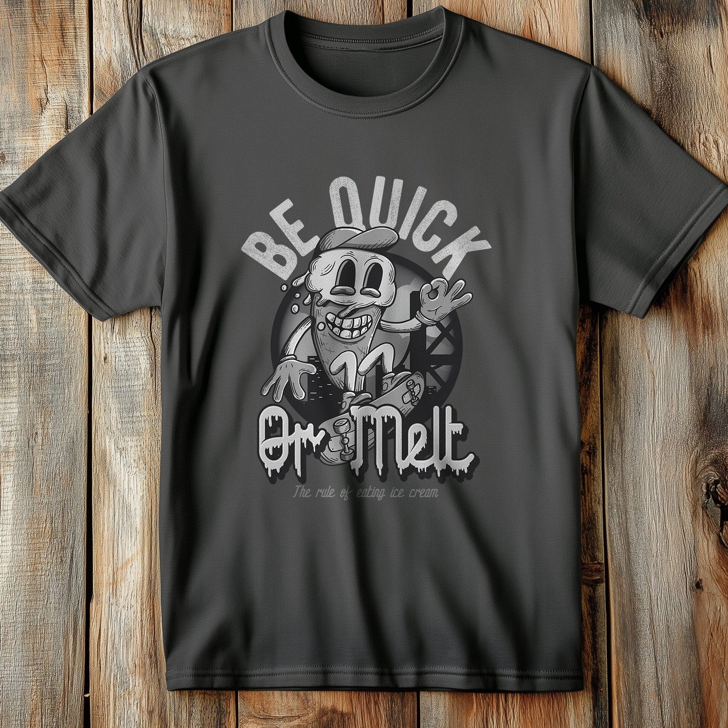 Ice Cream 9 Skeleton T-shirt