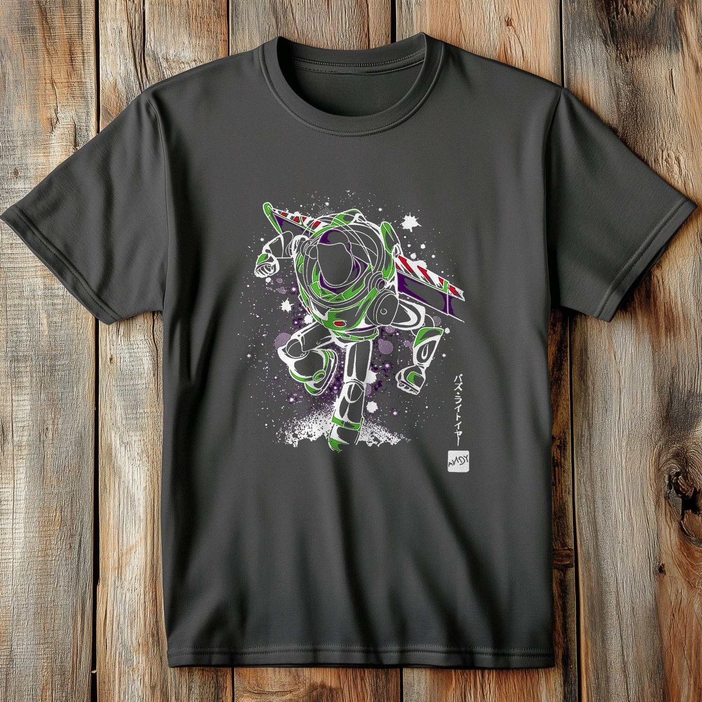 Buzz Light Paint Effect T-shirt