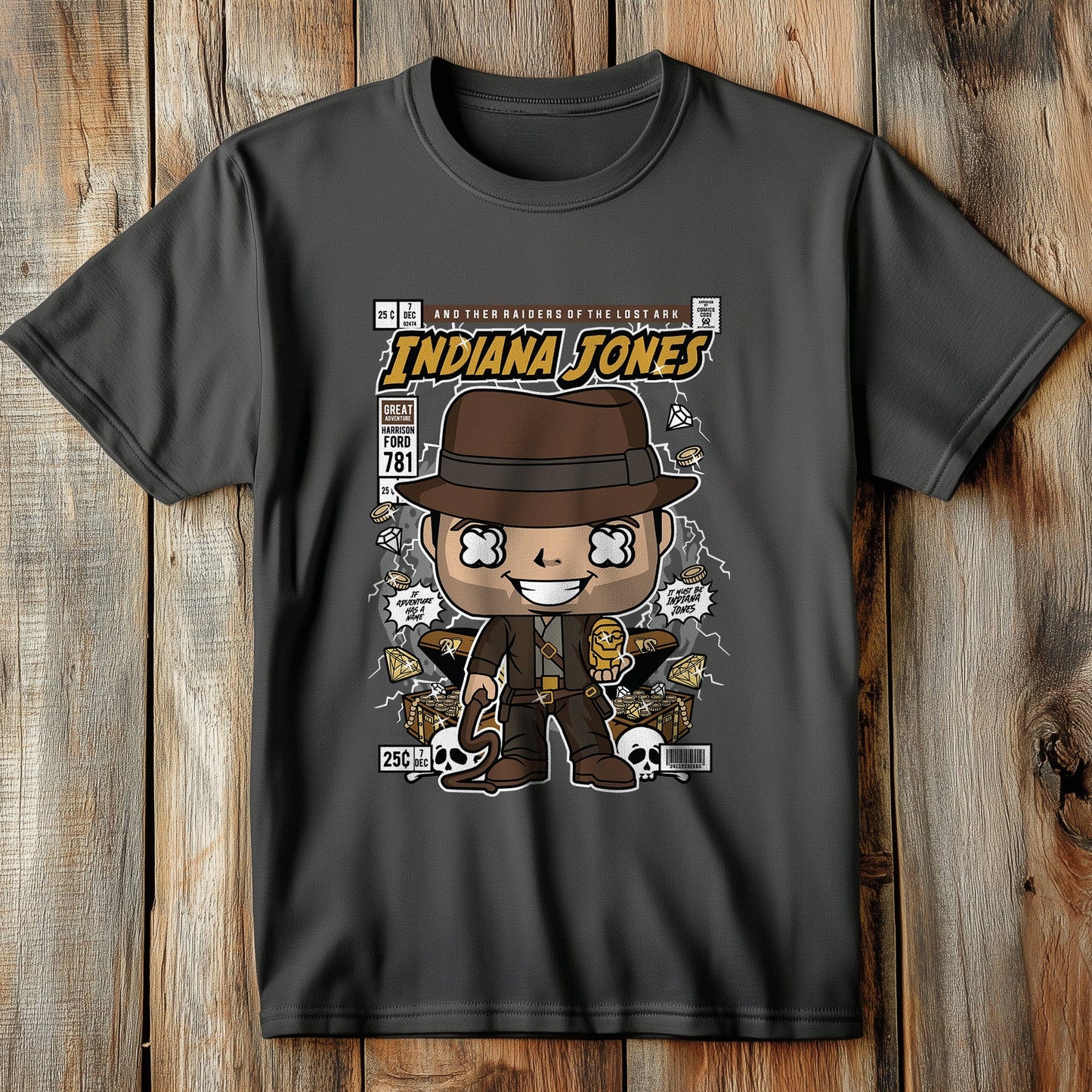 Indiana JoneS Comic T-Shirt
